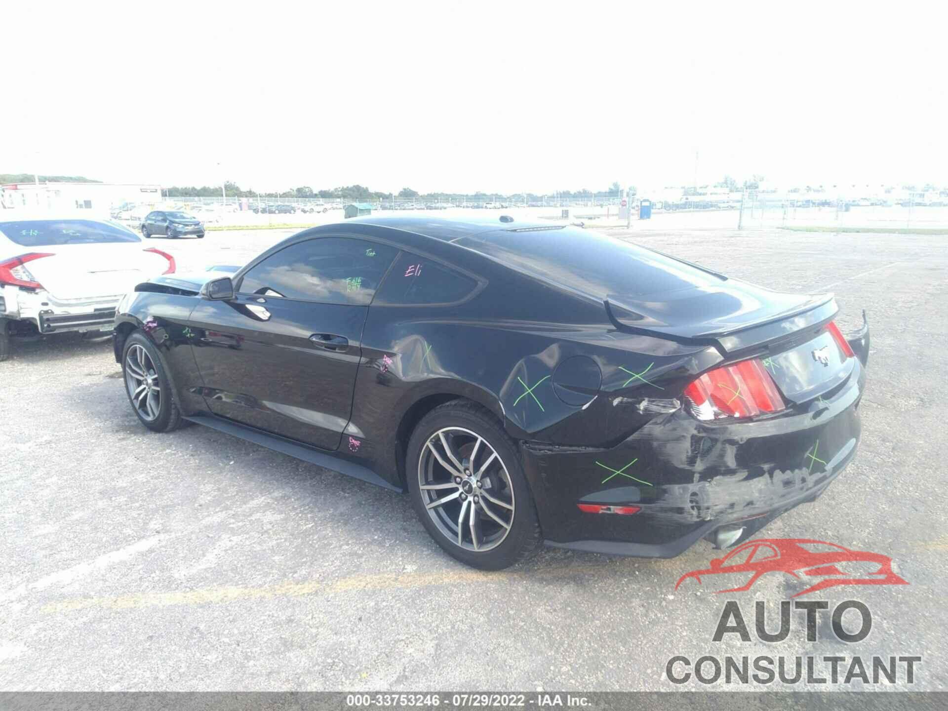FORD MUSTANG 2017 - 1FA6P8TH3H5281799