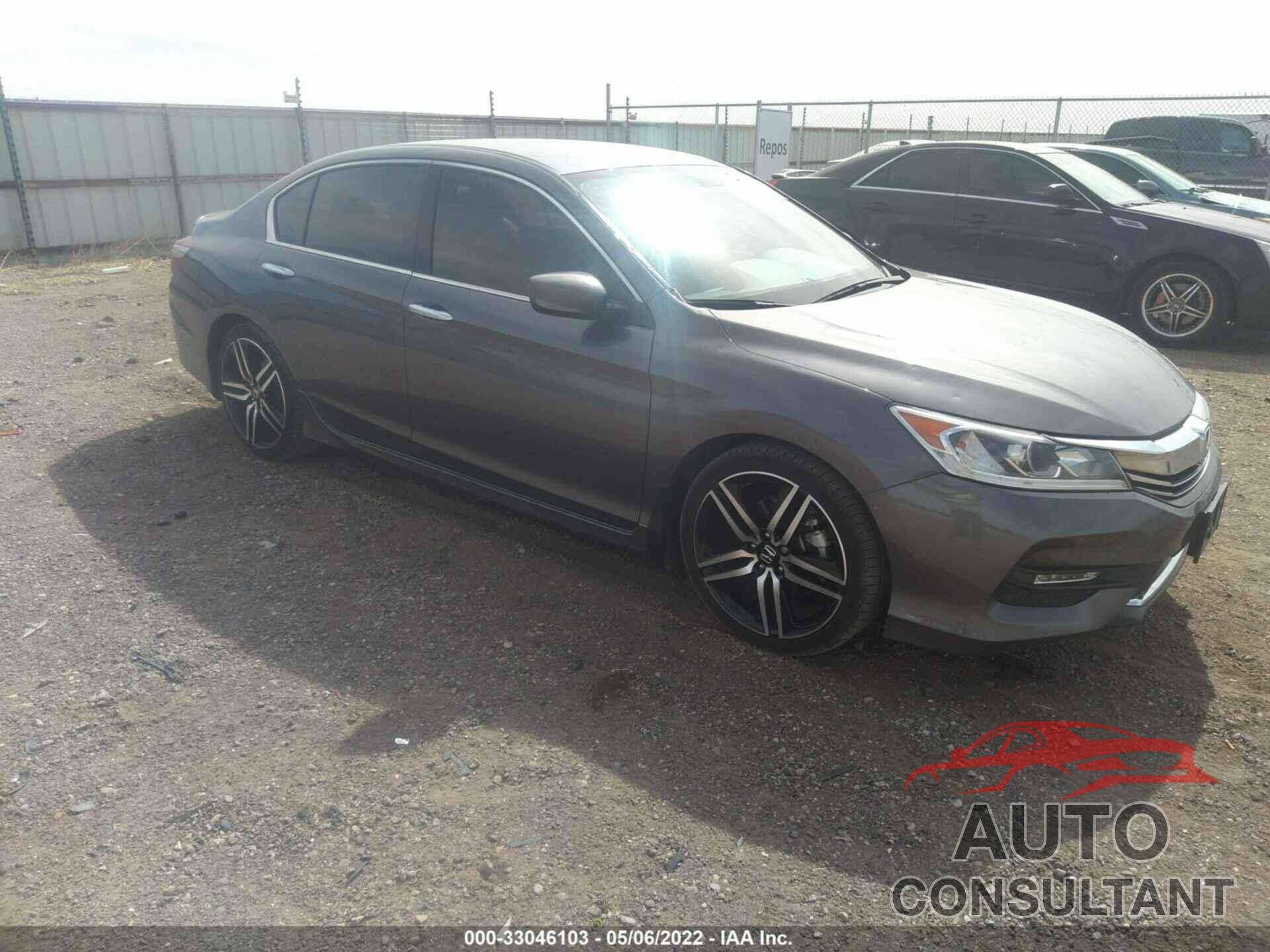 HONDA ACCORD SEDAN 2016 - 1HGCR2F5XGA058494