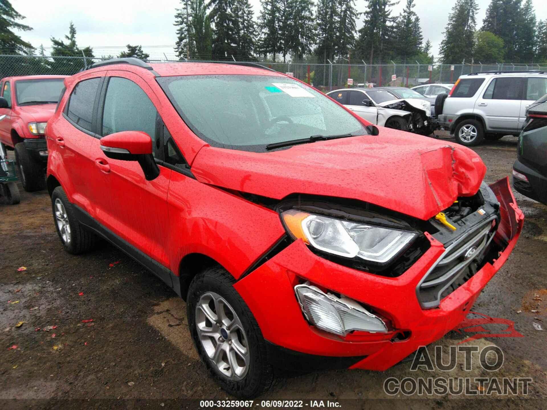 FORD ECOSPORT 2021 - MAJ6S3GL1MC401430