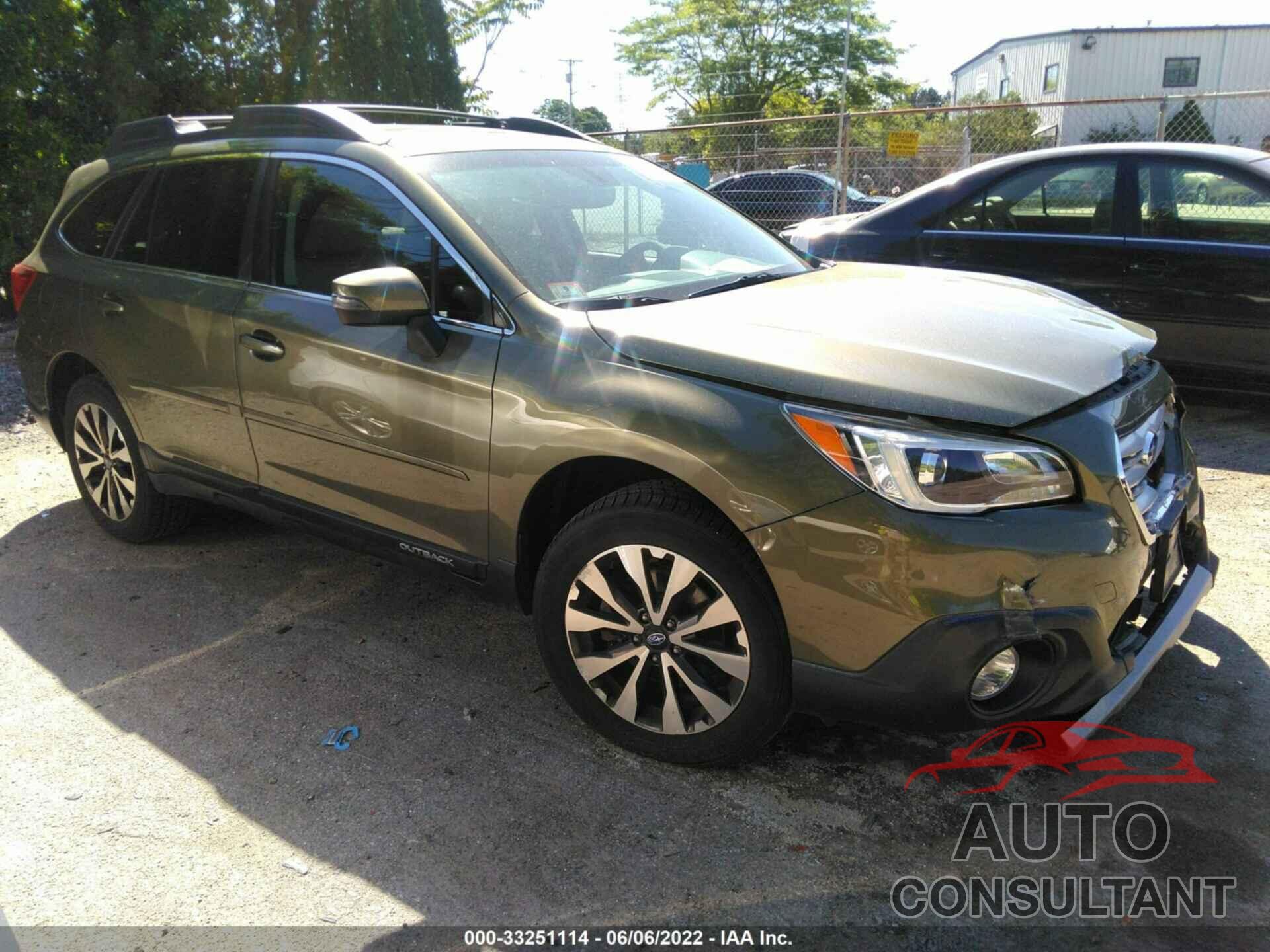 SUBARU OUTBACK 2017 - 4S4BSENC5H3301629