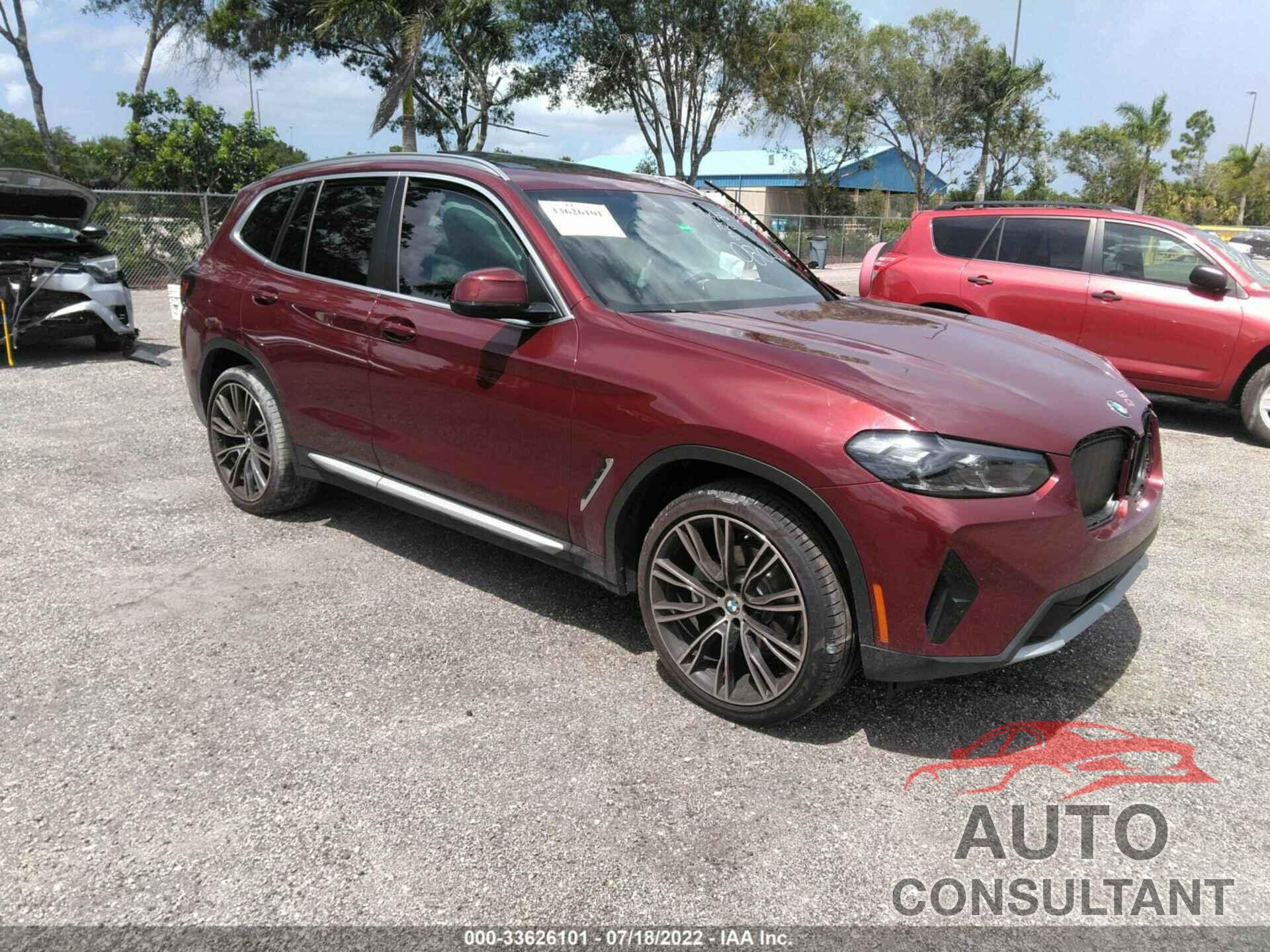 BMW X3 2022 - 5UX43DP02N9M20804