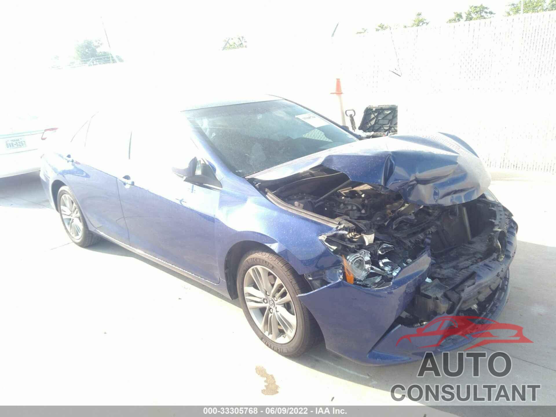TOYOTA CAMRY 2016 - 4T1BF1FK8GU568274