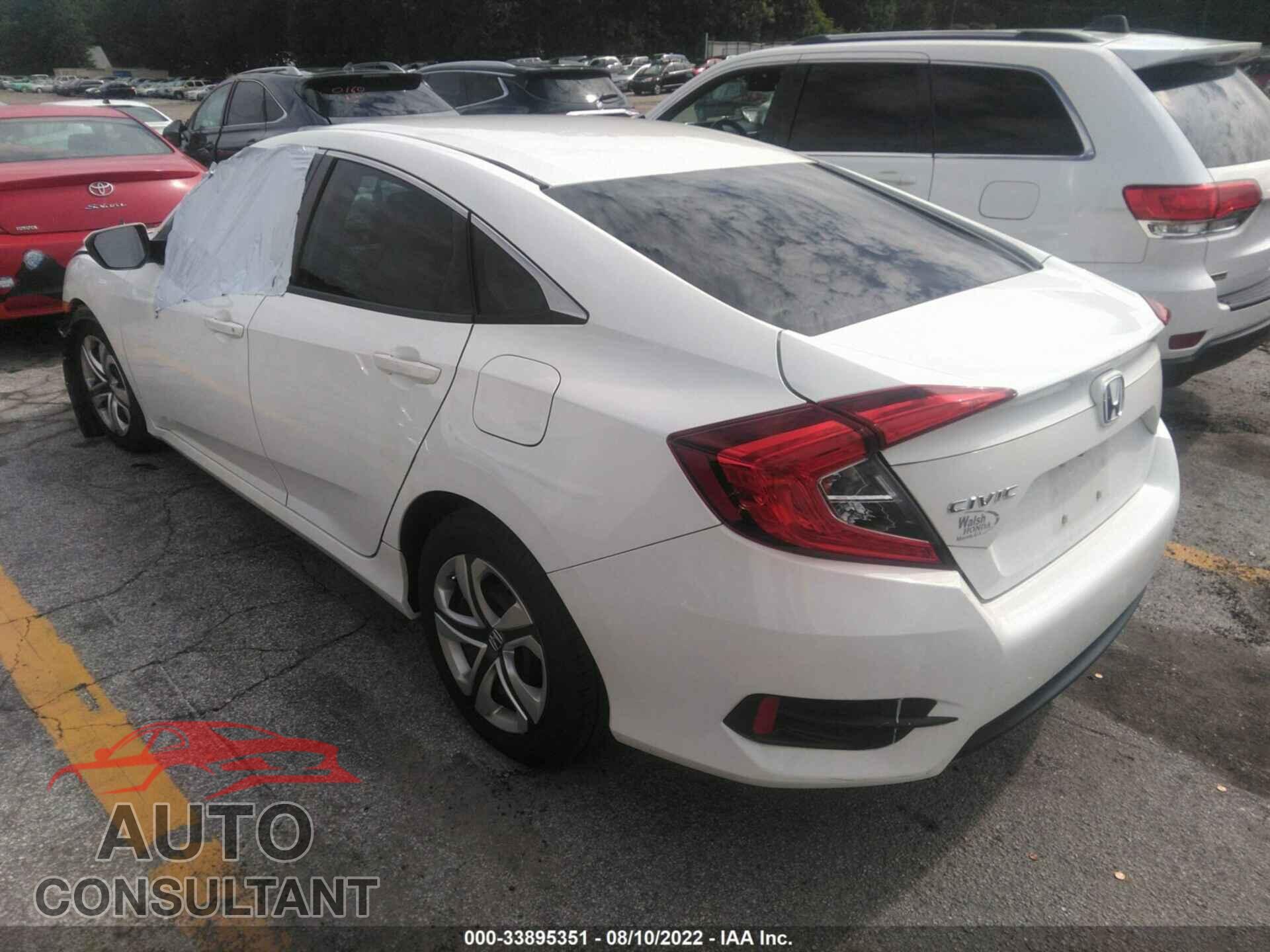 HONDA CIVIC SEDAN 2017 - 19XFC2F56HE010275