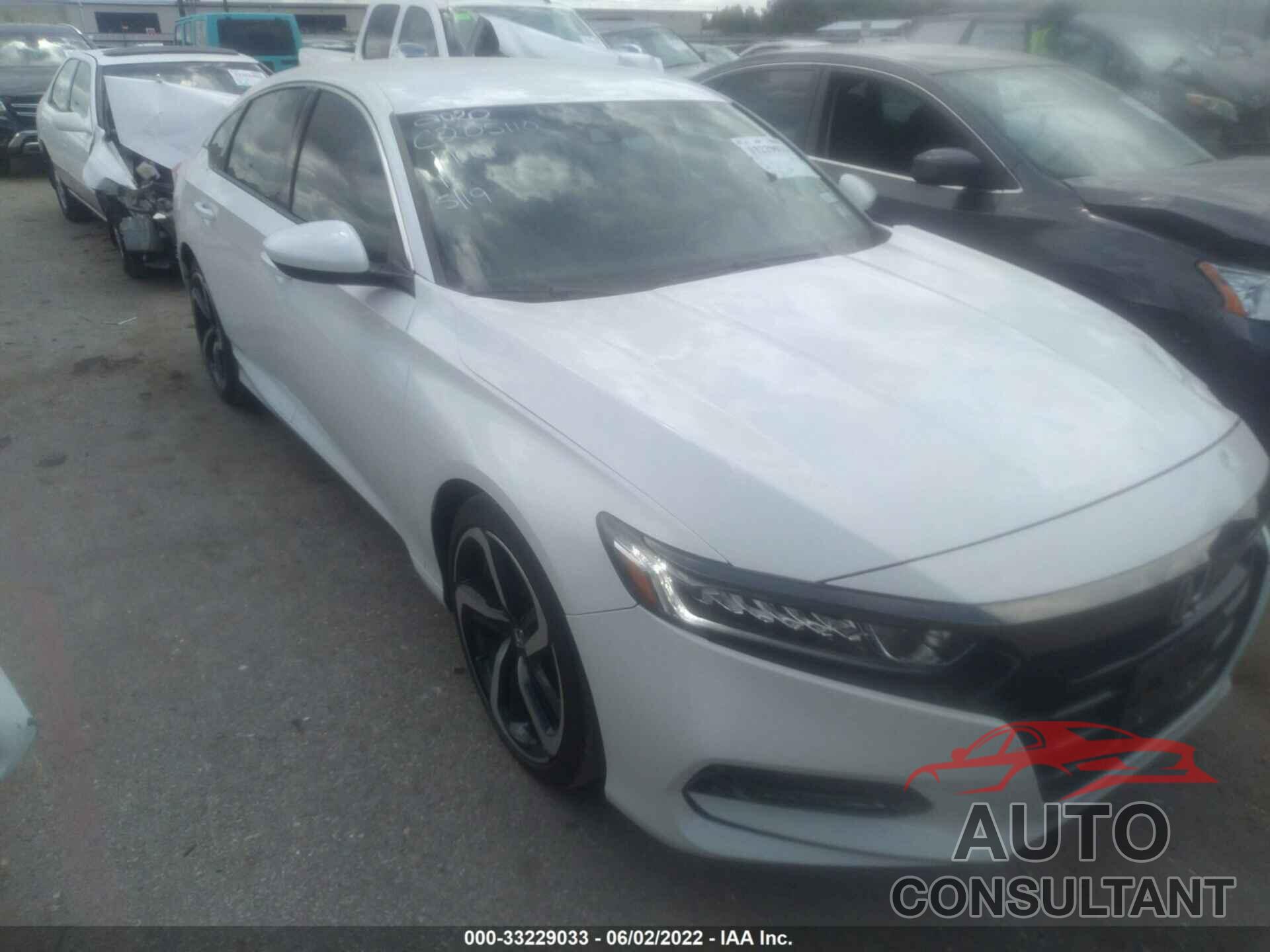 HONDA ACCORD SEDAN 2020 - 1HGCV1F34LA145032