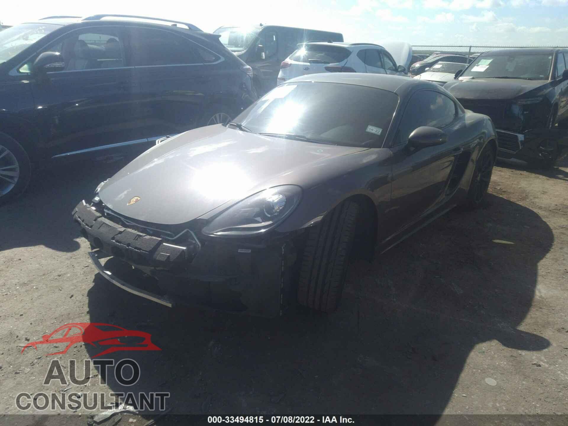PORSCHE 718 CAYMAN 2017 - WP0AB2A89HS285957