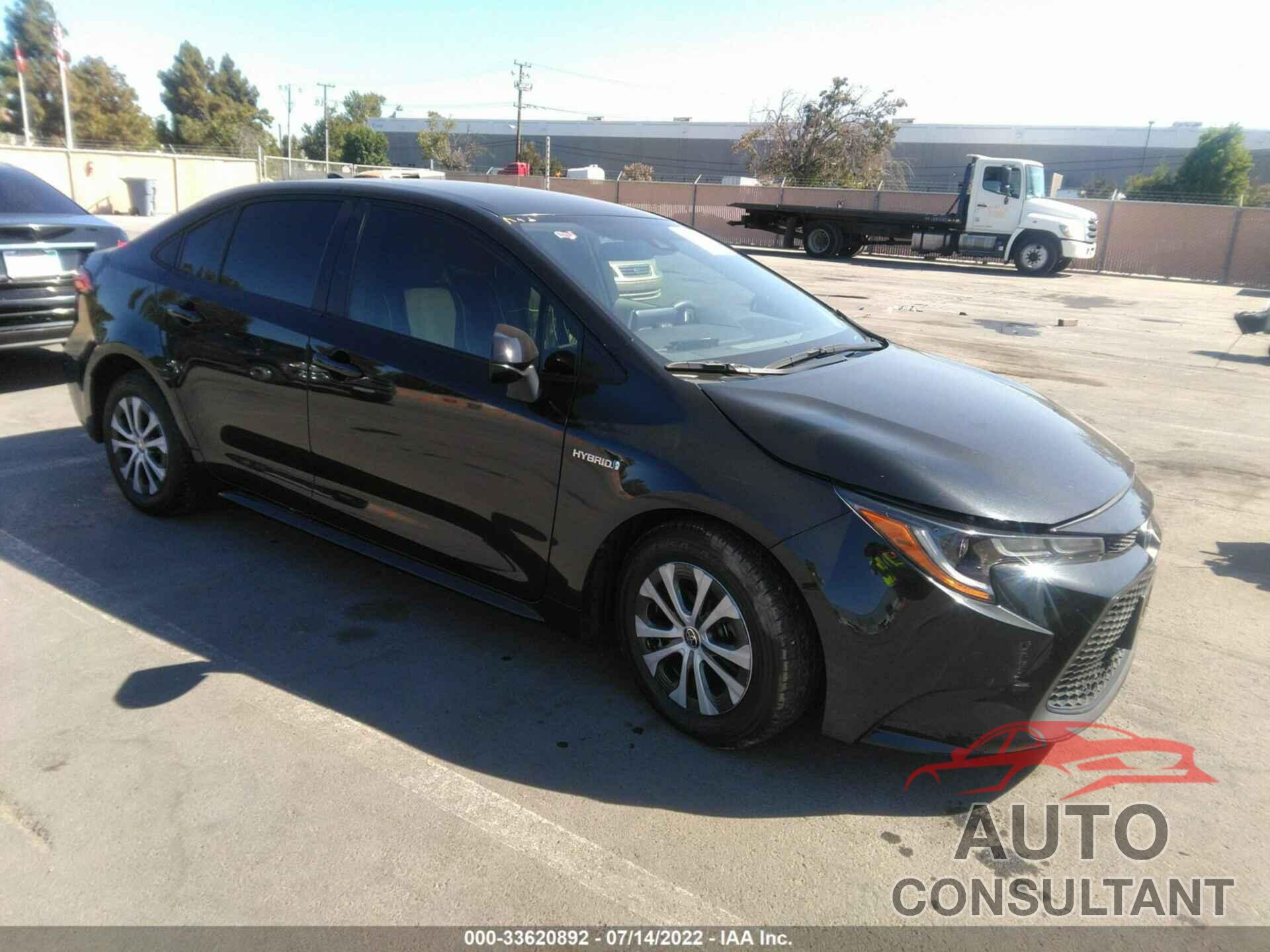 TOYOTA COROLLA 2020 - JTDEBRBE4LJ012647