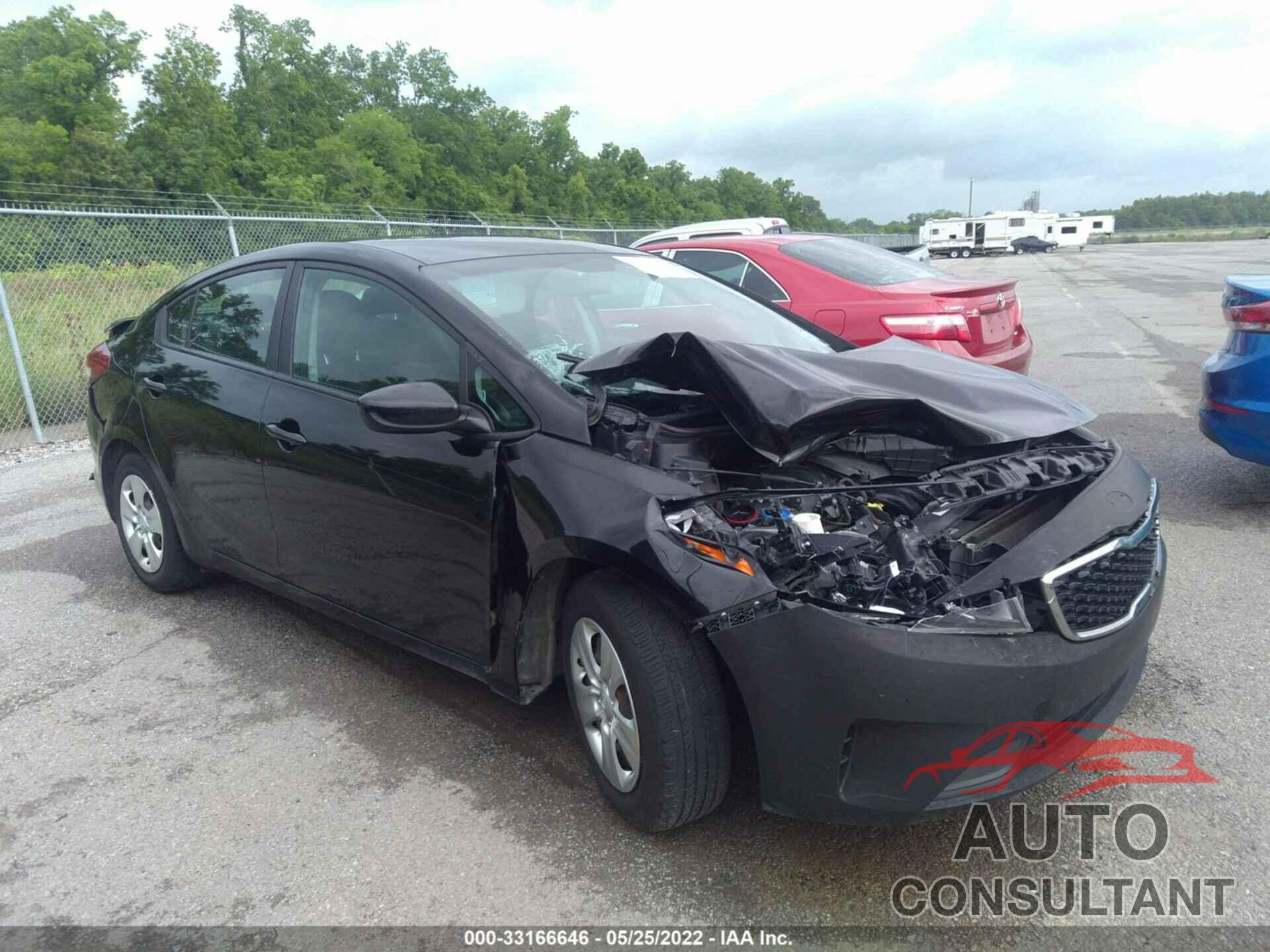 KIA FORTE 2017 - 3KPFK4A79HE009760