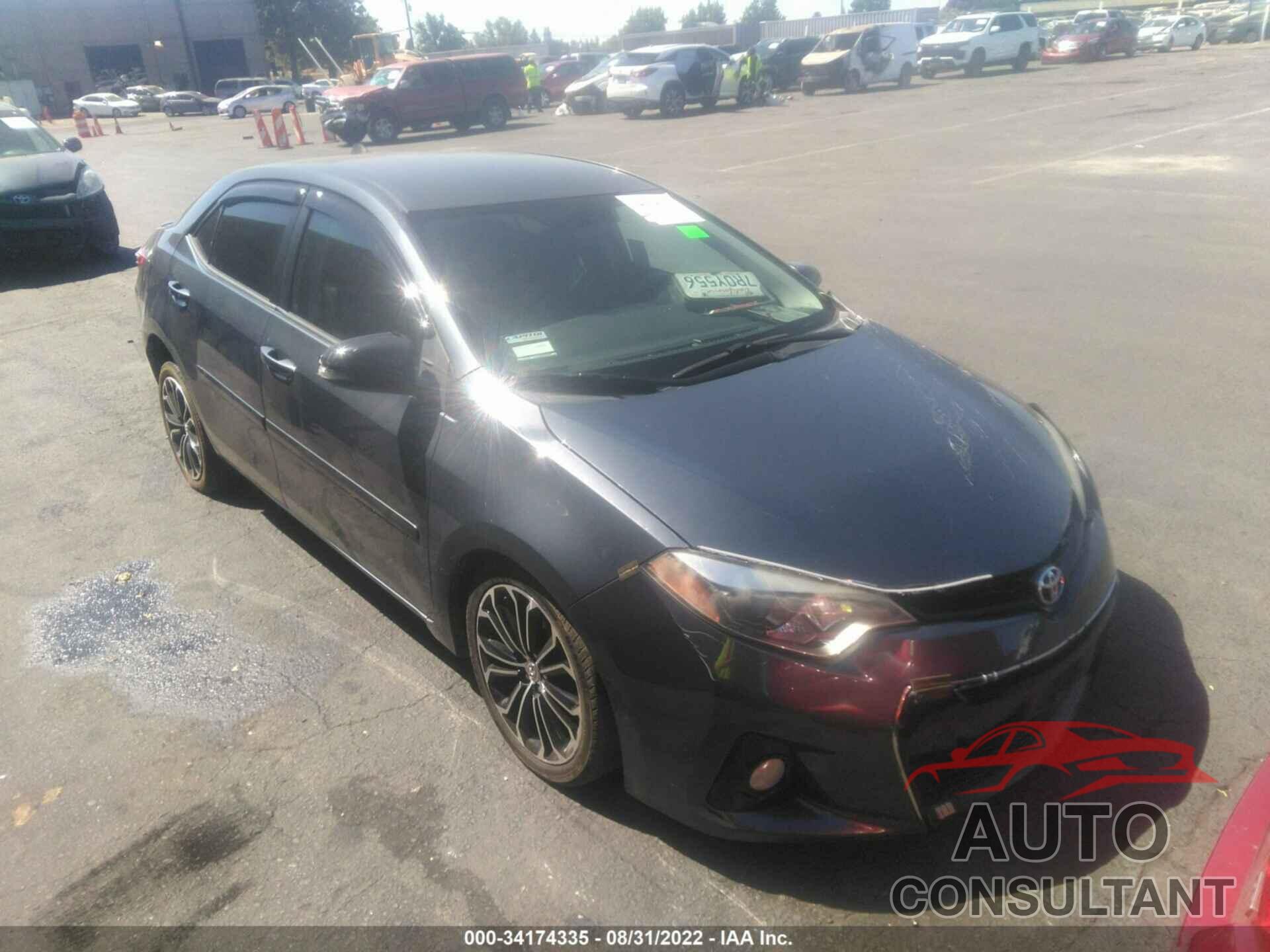 TOYOTA COROLLA 2016 - 5YFBURHE2GP465543