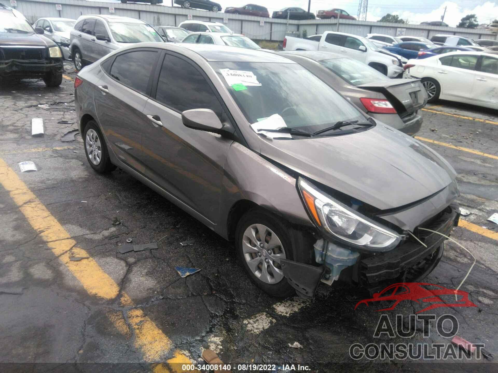 HYUNDAI ACCENT 2017 - KMHCT4AE0HU373027