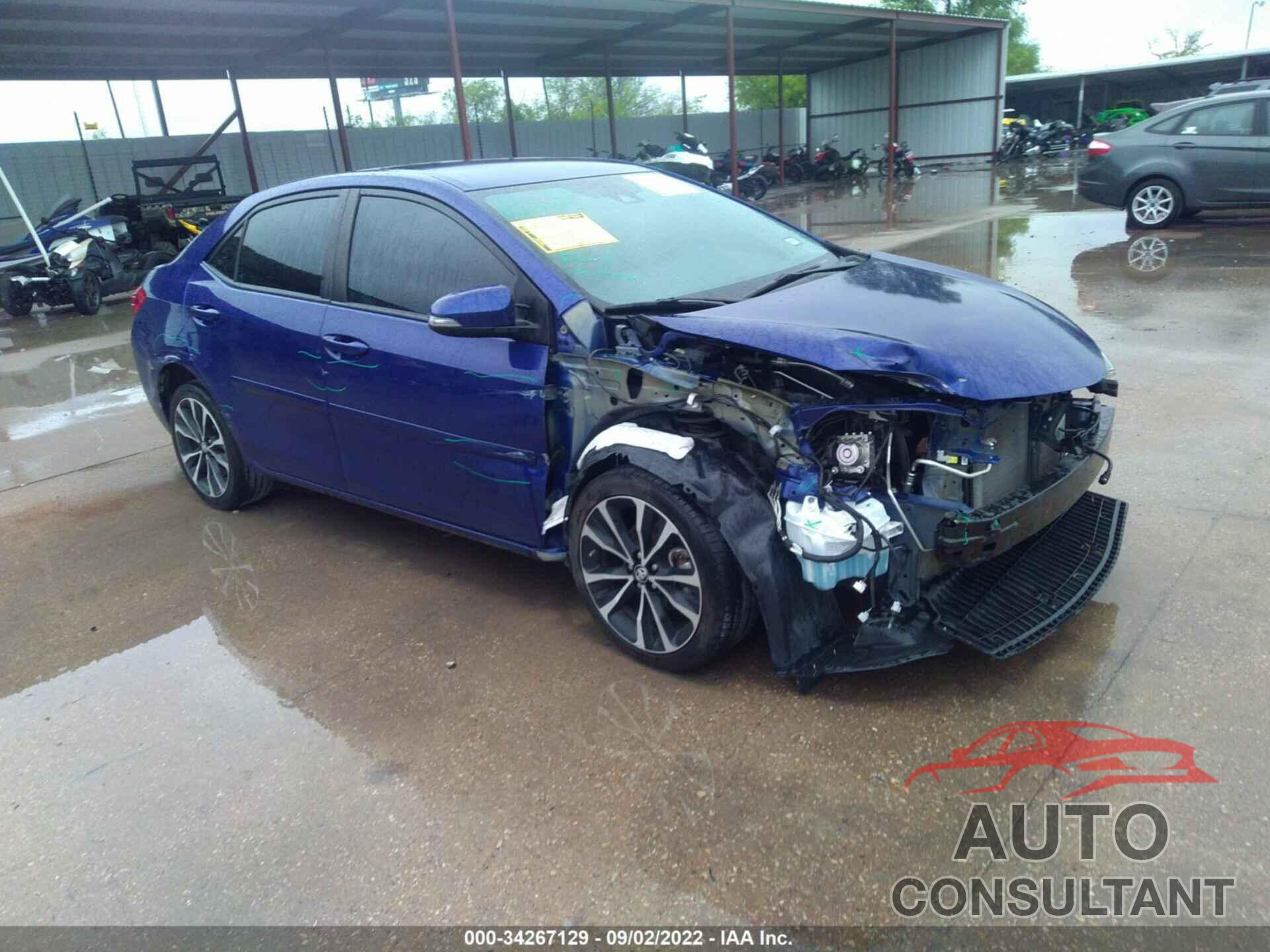 TOYOTA COROLLA 2019 - 5YFBURHE3KP892318