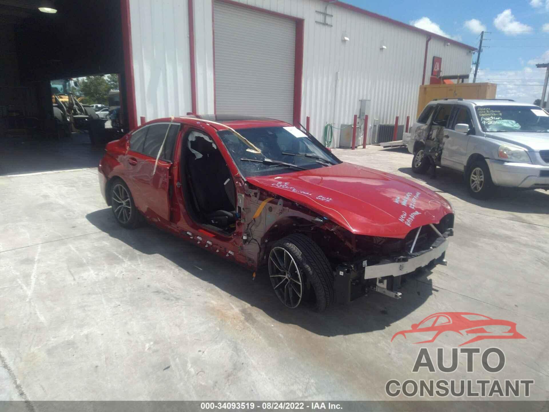 BMW 3 SERIES 2021 - 3MW5R1J04M8B93956