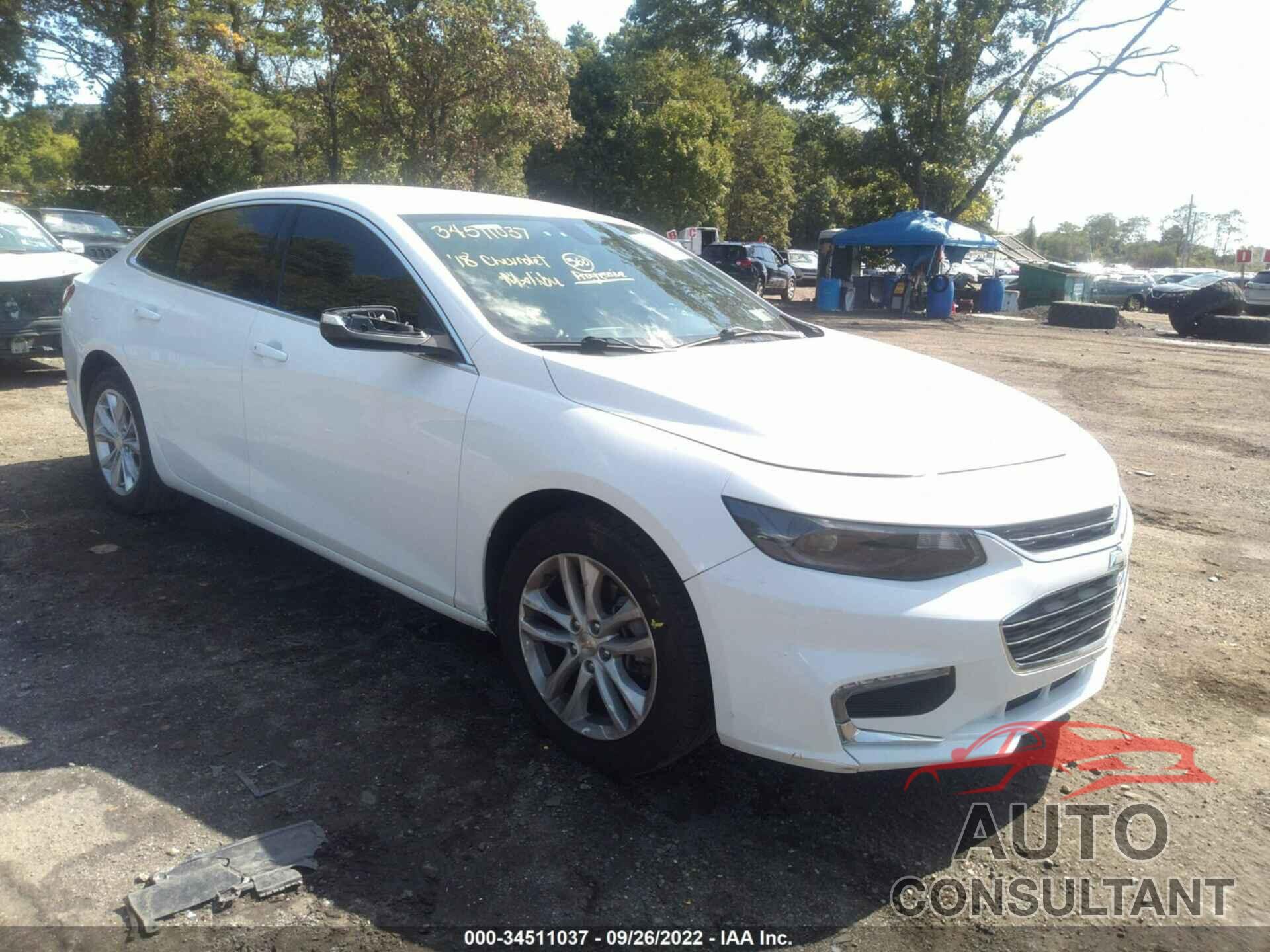 CHEVROLET MALIBU 2018 - 1G1ZD5ST7JF247250