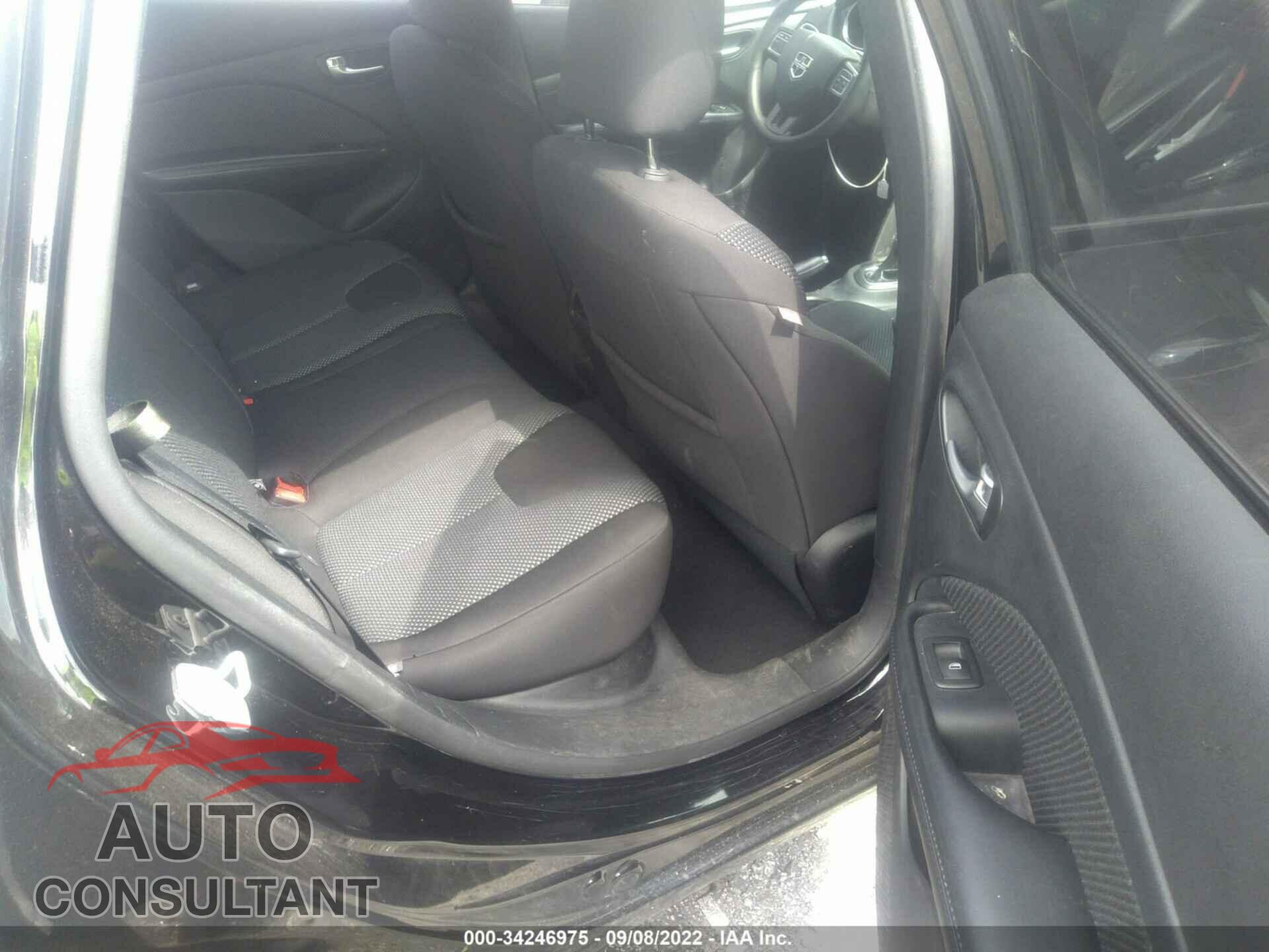 DODGE DART 2016 - 1C3CDFAA7GD592256
