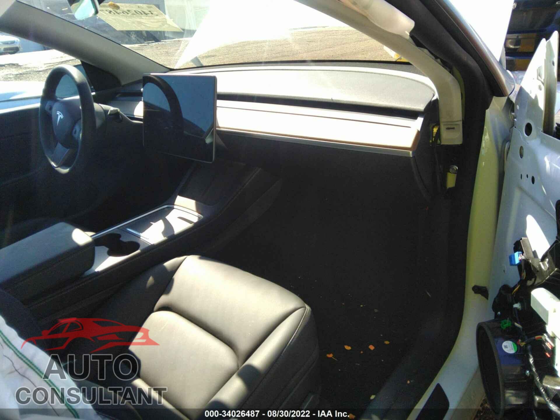 TESLA MODEL Y 2022 - 7SAYGAEE9NF335861