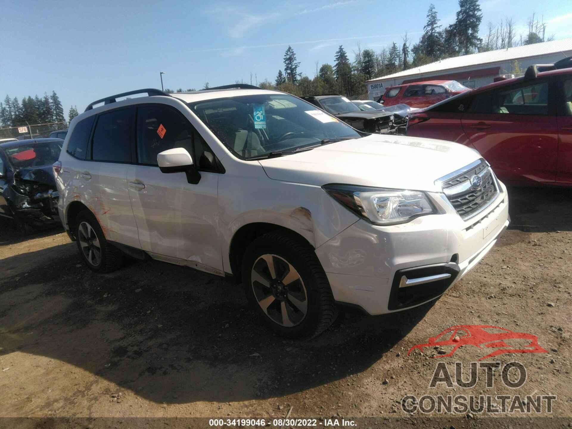 SUBARU FORESTER 2017 - JF2SJAEC0HH558105
