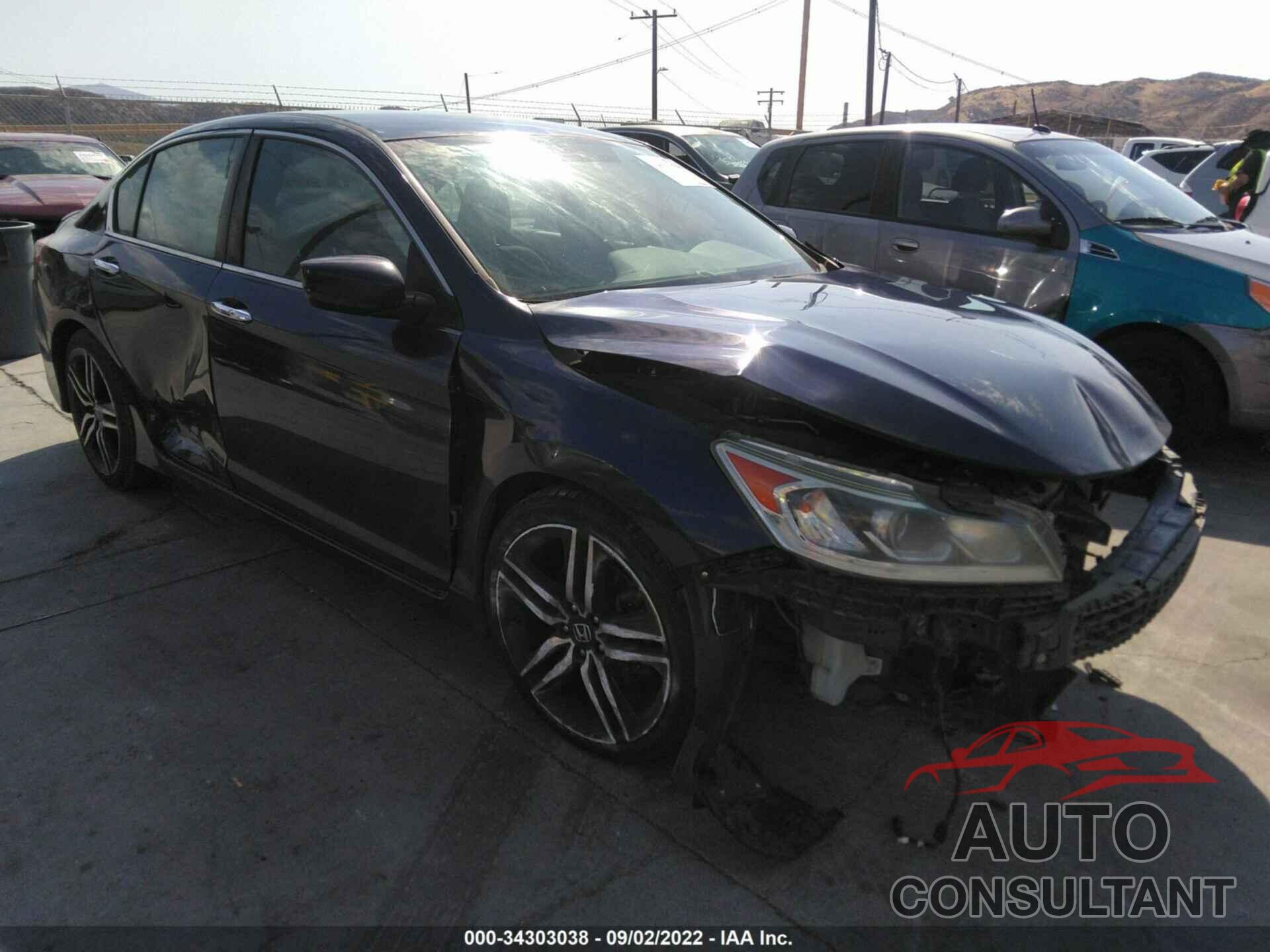 HONDA ACCORD SEDAN 2017 - 1HGCR2F59HA065390