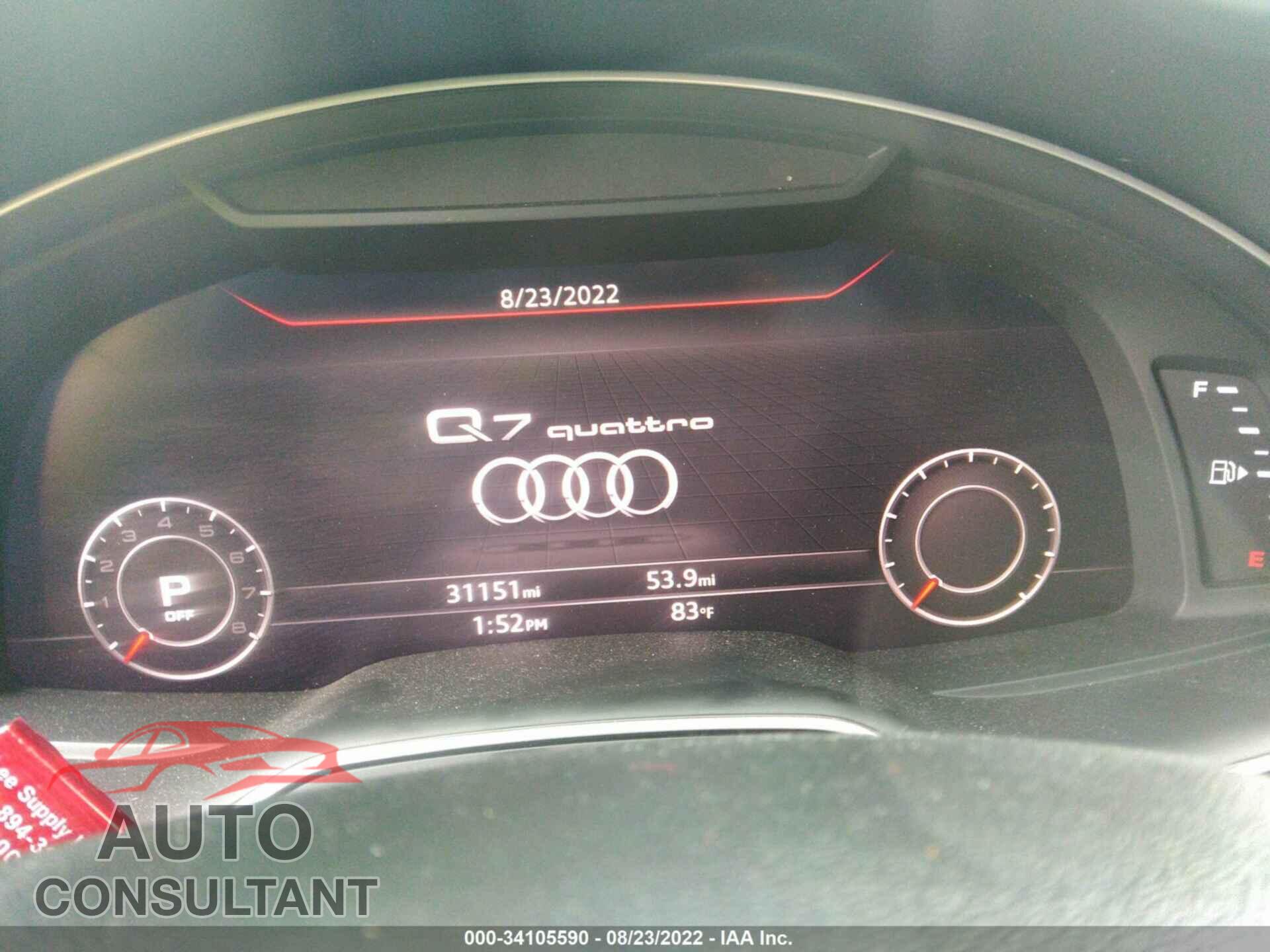 AUDI Q7 2018 - WA1VAAF76JD054209