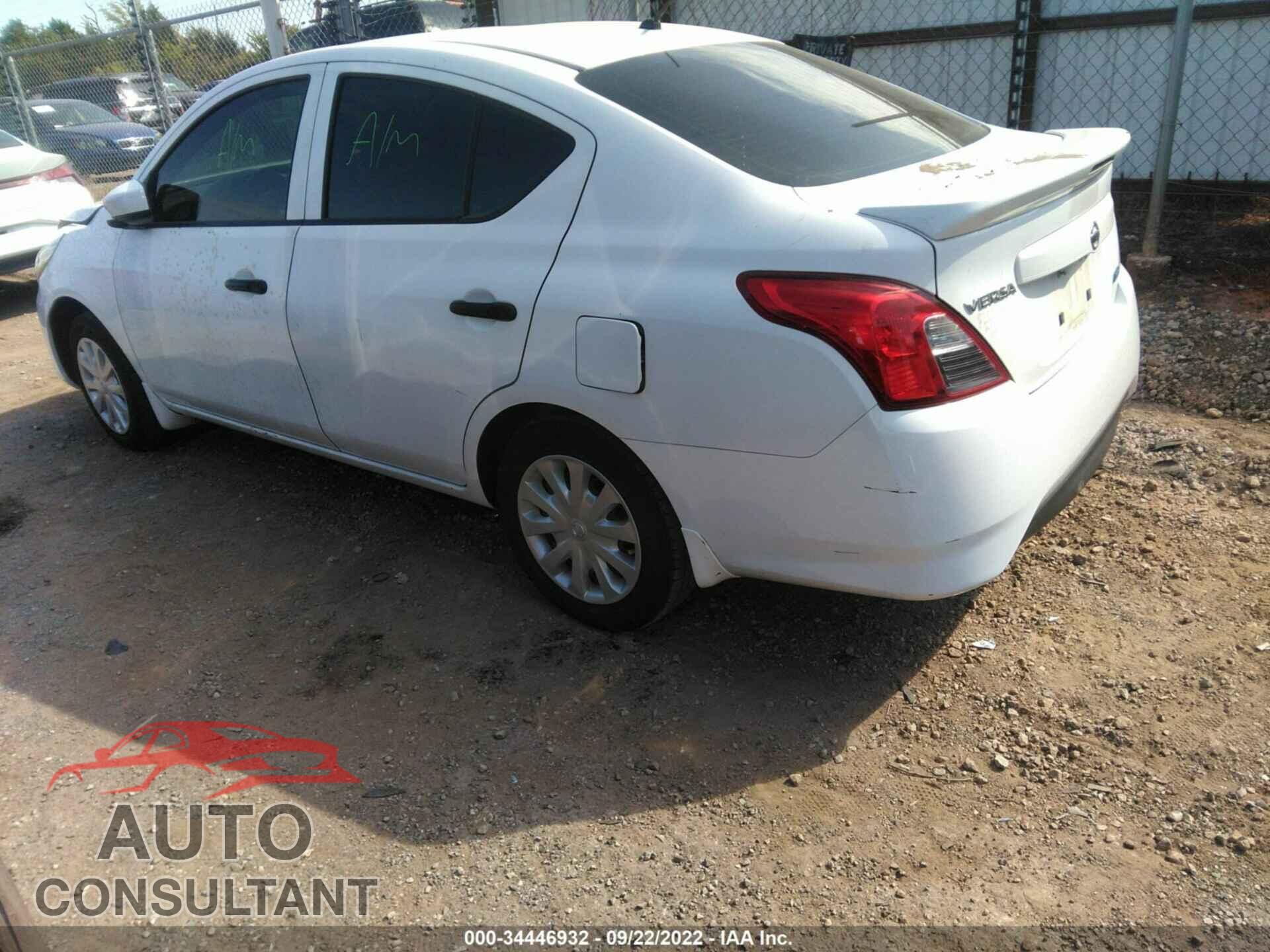 NISSAN VERSA 2016 - 3N1CN7AP2GL866513