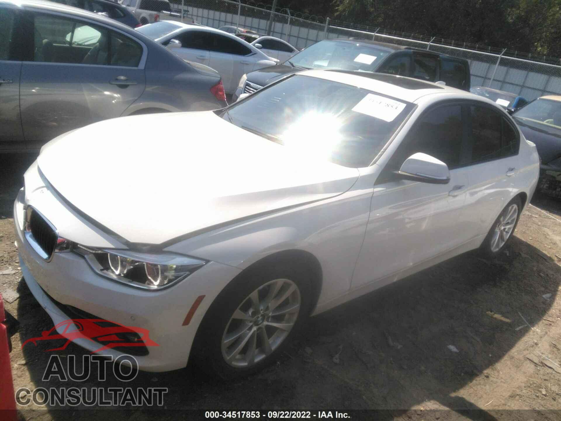 BMW 3 SERIES 2016 - WBA8E1G59GNT37305