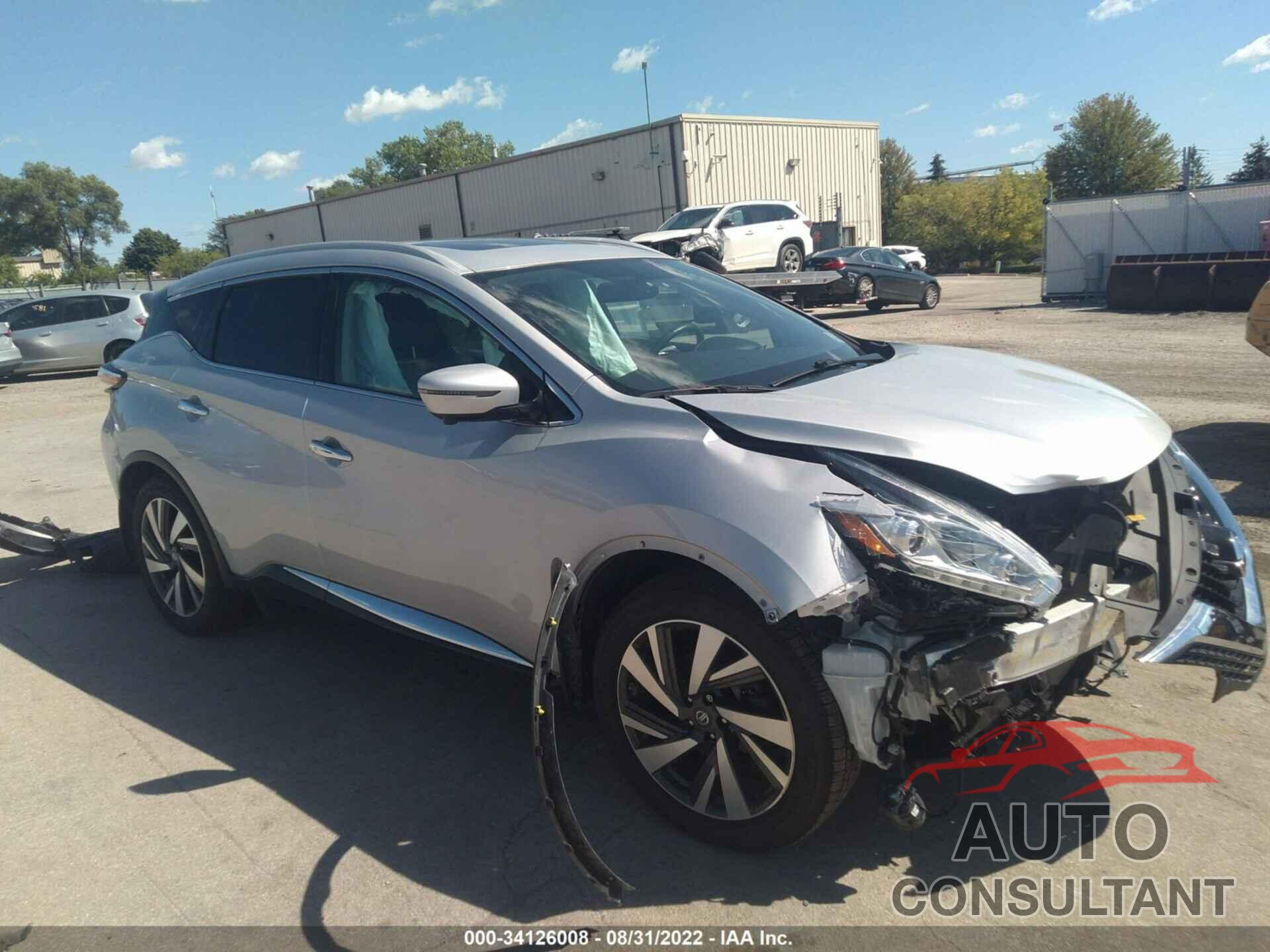 NISSAN MURANO 2018 - 5N1AZ2MH4JN180315