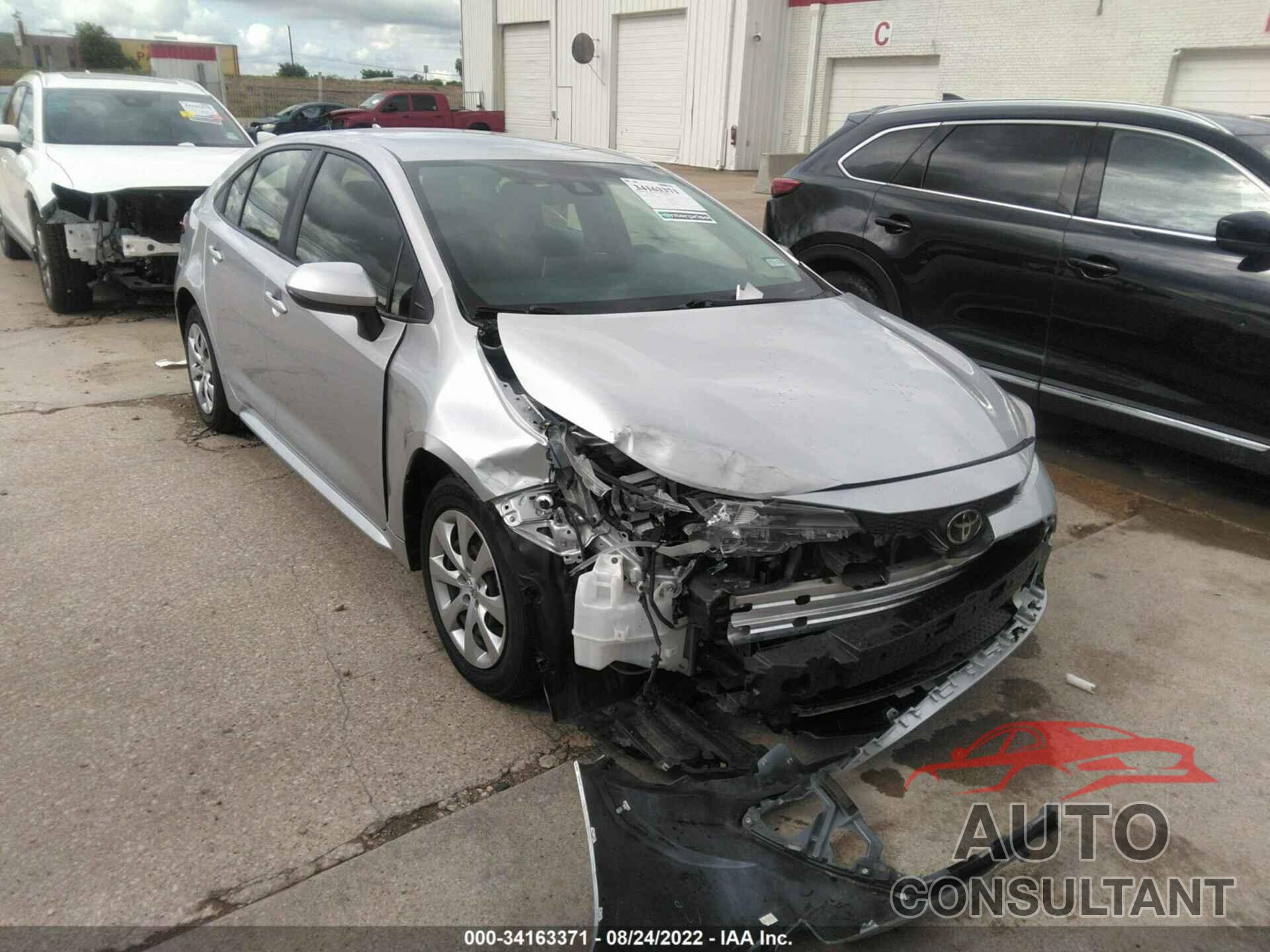 TOYOTA COROLLA 2020 - JTDEPRAE0LJ046216
