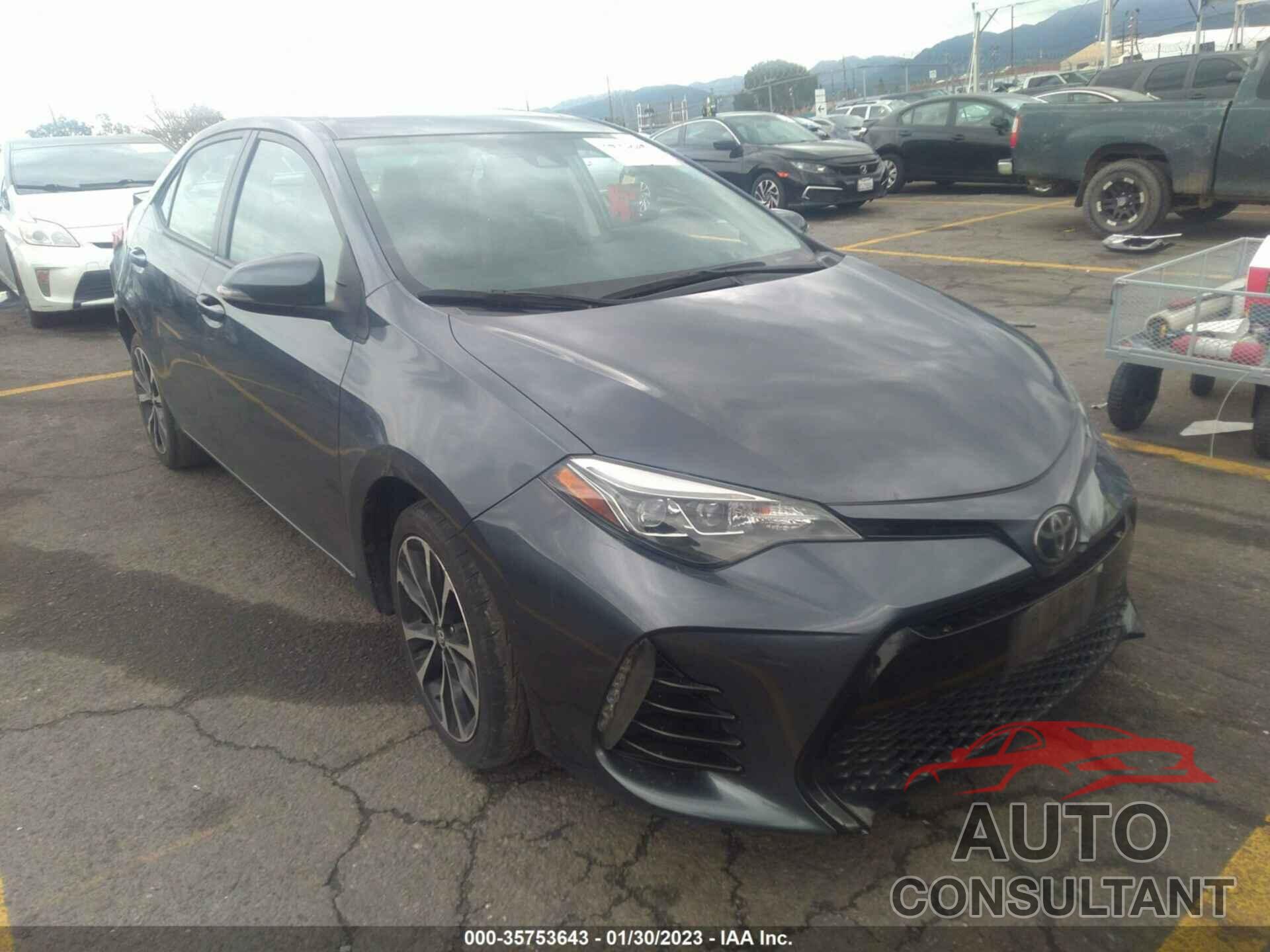 TOYOTA COROLLA 2017 - 5YFBURHE9HP664610