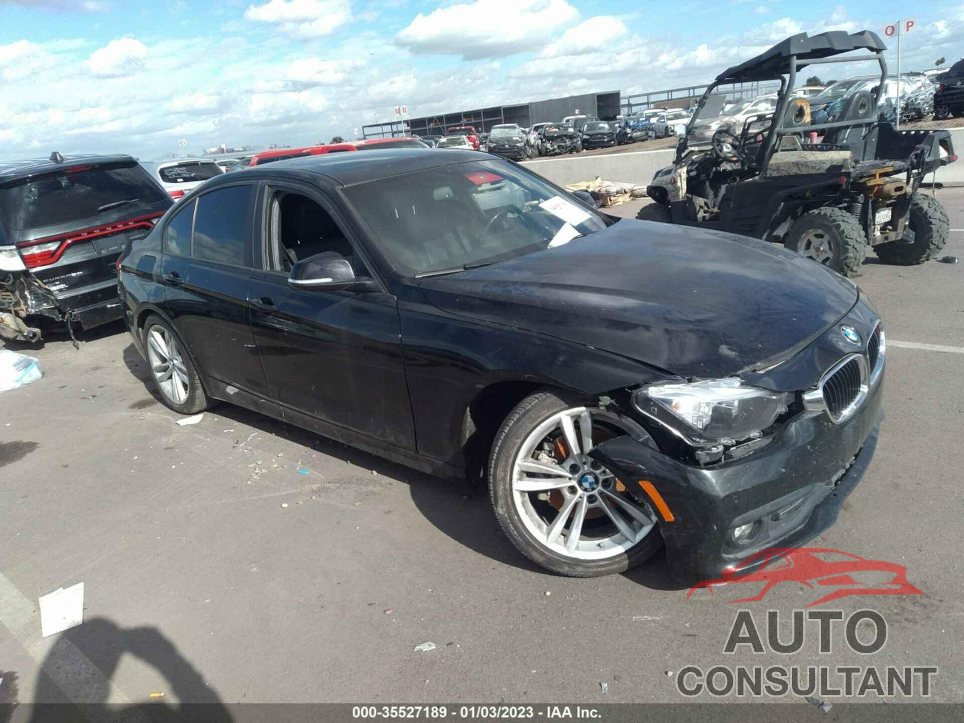 BMW 3 SERIES 2016 - WBA8E1G5XGNU10505