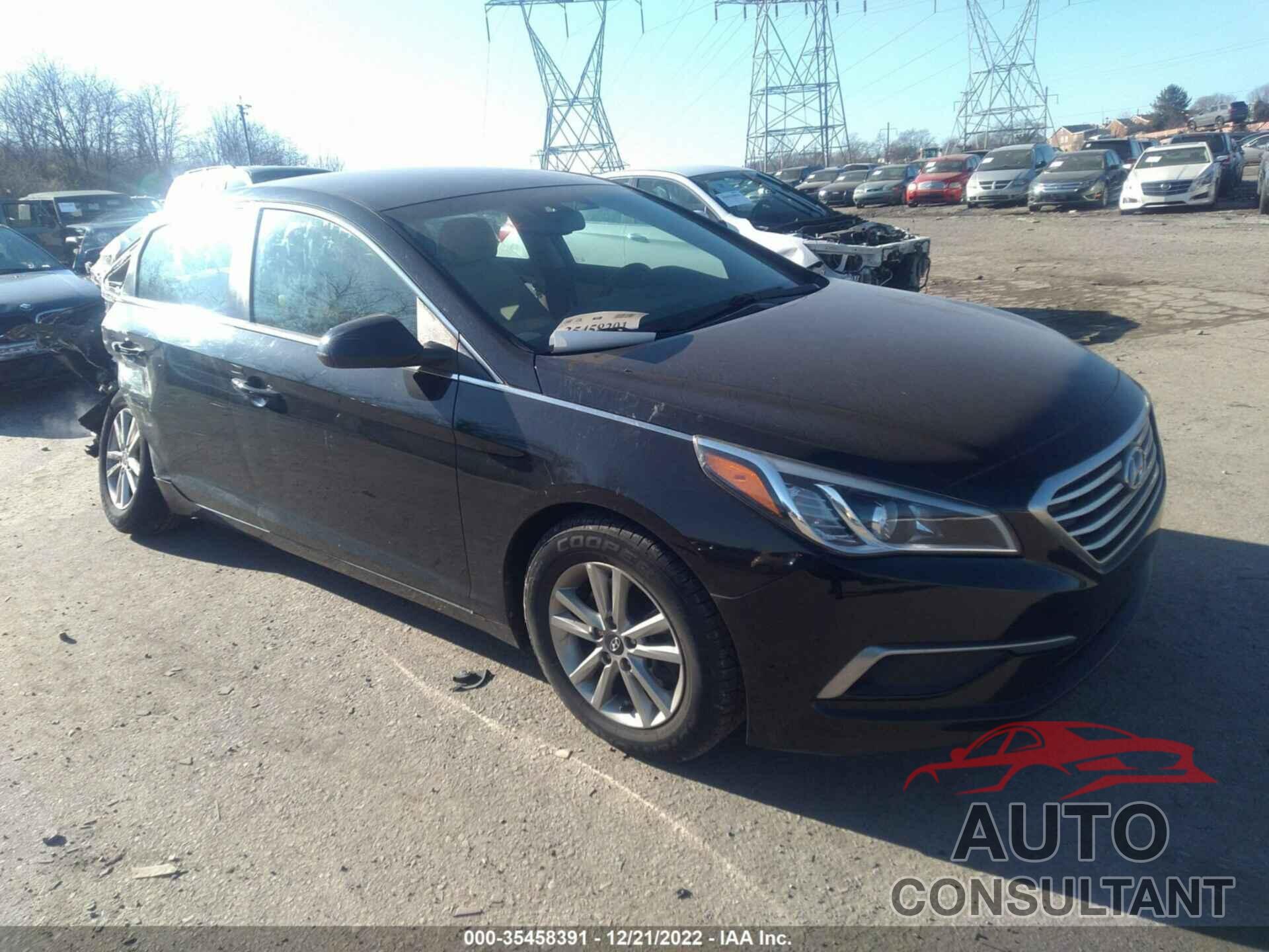 HYUNDAI SONATA 2017 - 5NPE24AFXHH476569