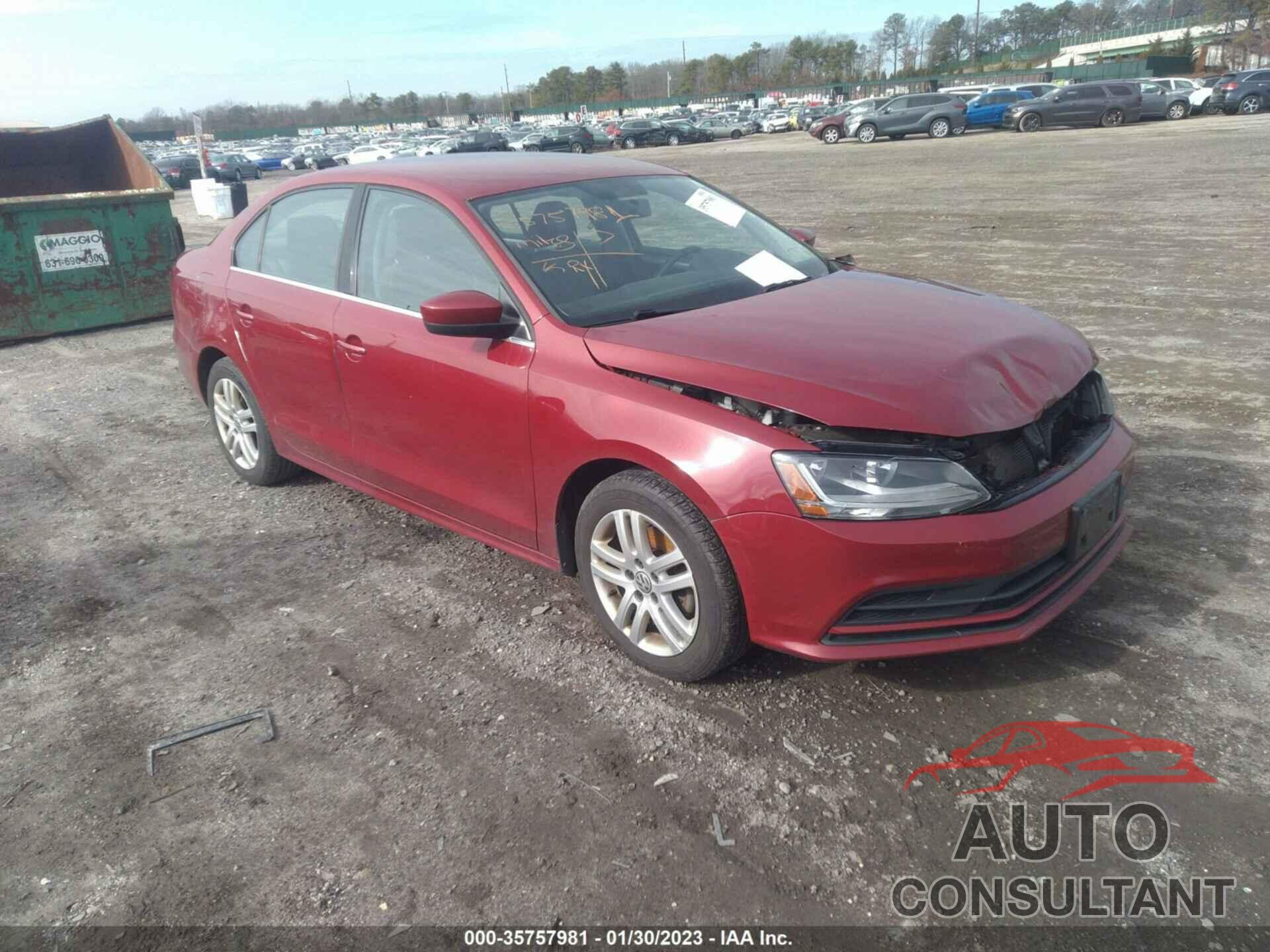 VOLKSWAGEN JETTA 2017 - 3VW2B7AJ3HM247778
