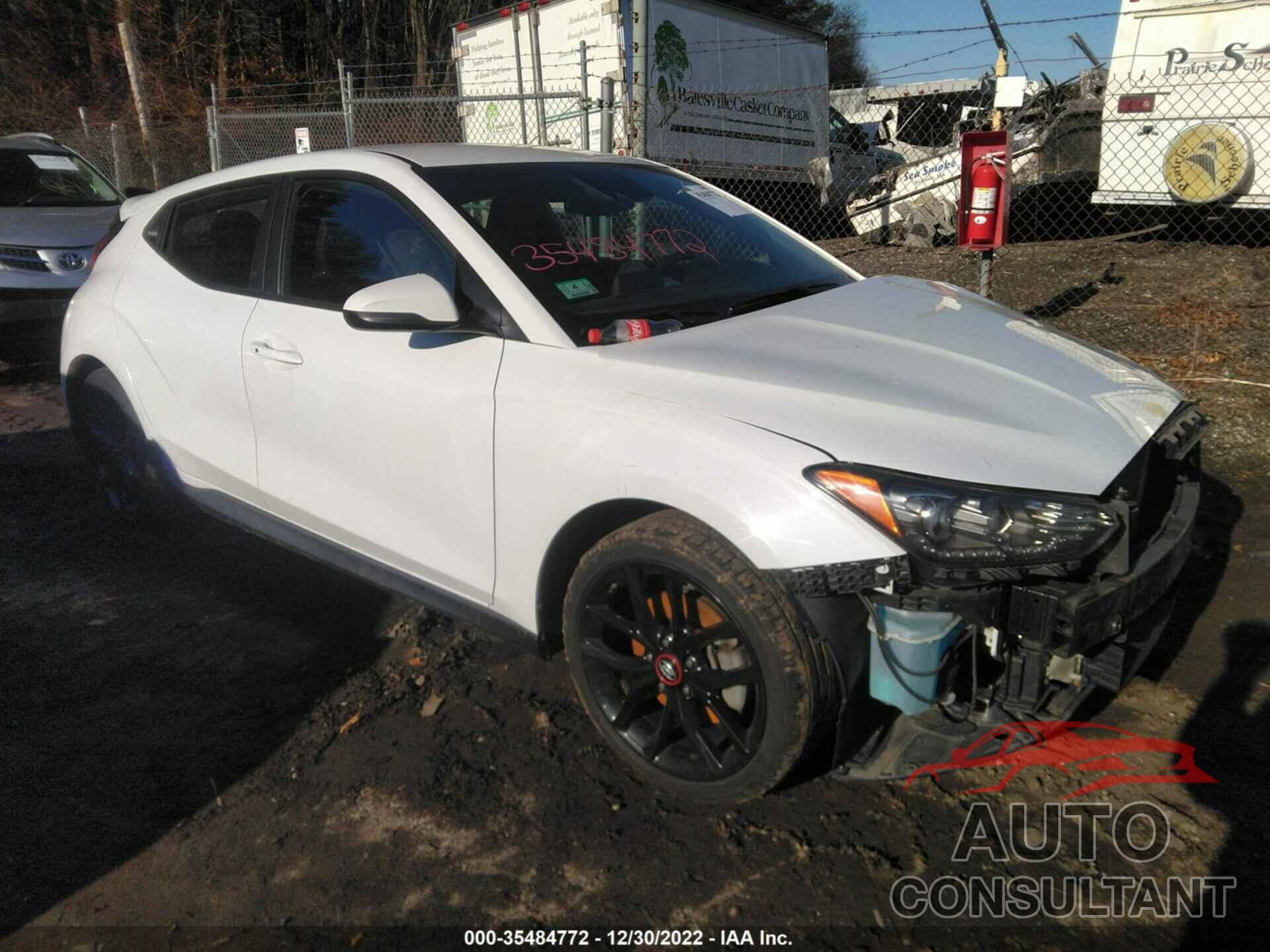 HYUNDAI VELOSTER 2019 - KMHTH6AB2KU020430