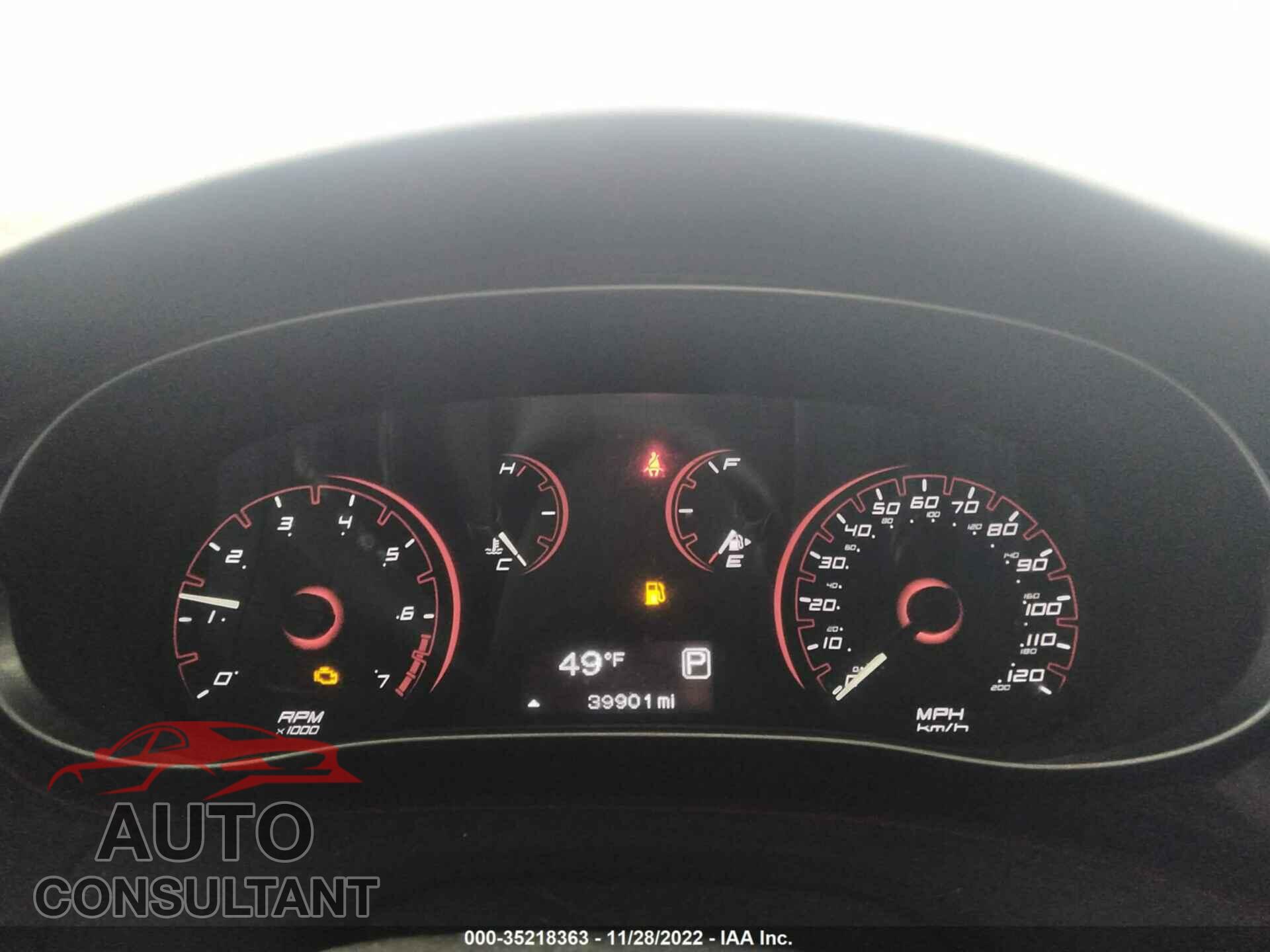 DODGE DART 2016 - 1C3CDFAAXGD668116