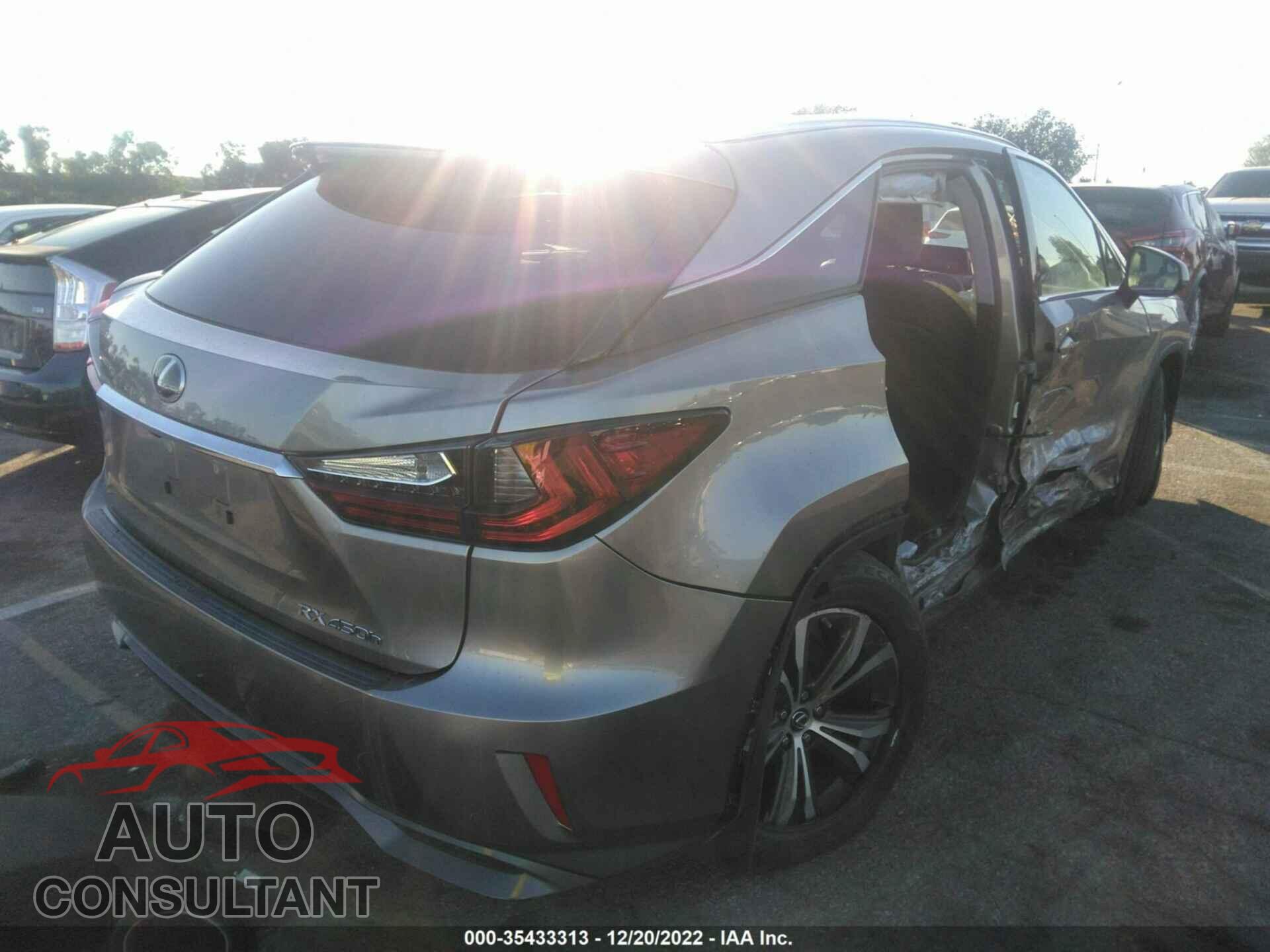 LEXUS RX 2019 - 2T2BGMCA2KC033604
