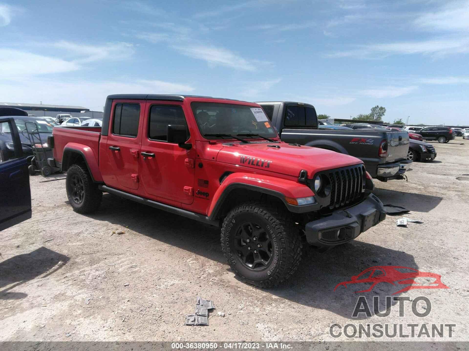 JEEP GLADIATOR 2021 - 1C6HJTAG0ML602387