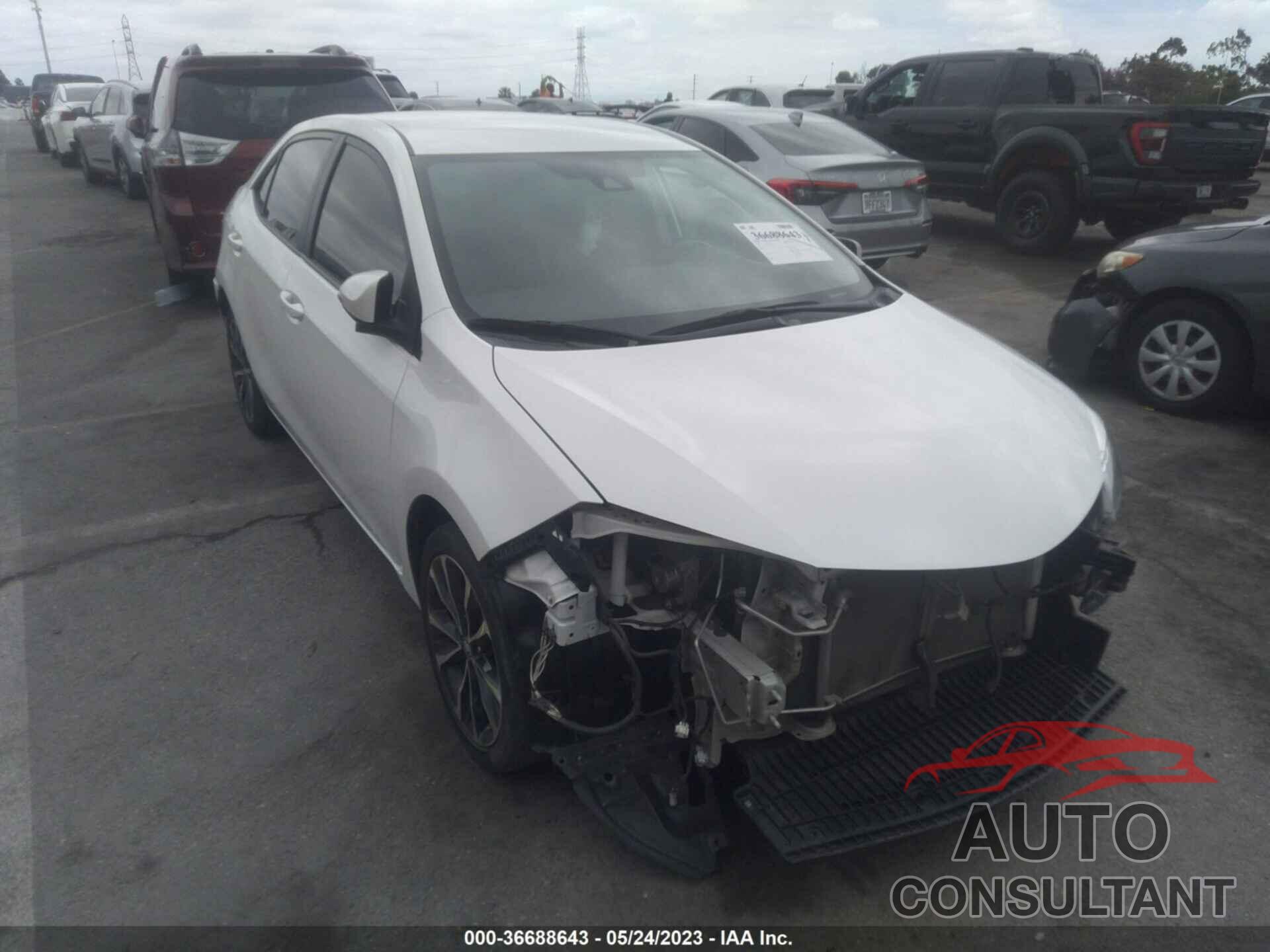TOYOTA COROLLA 2018 - 5YFBURHE5JP804383