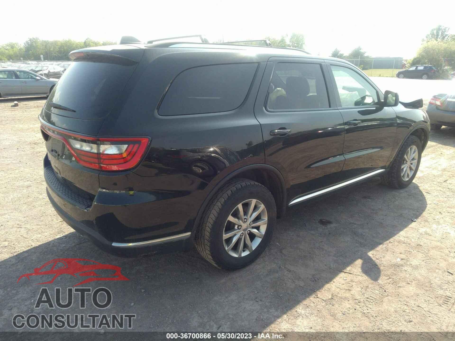 DODGE DURANGO 2018 - 1C4RDJAG4JC434886