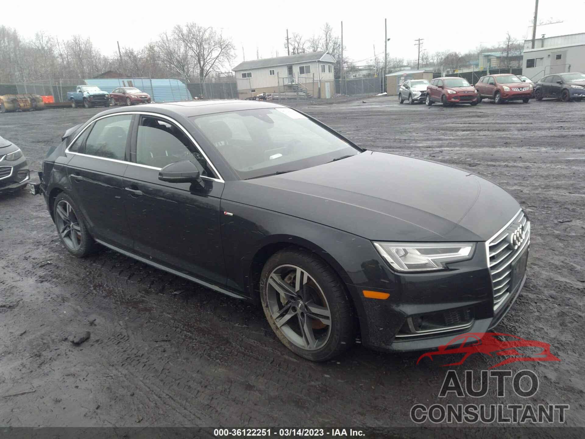 AUDI A4 2018 - WAUFNAF43JA056339