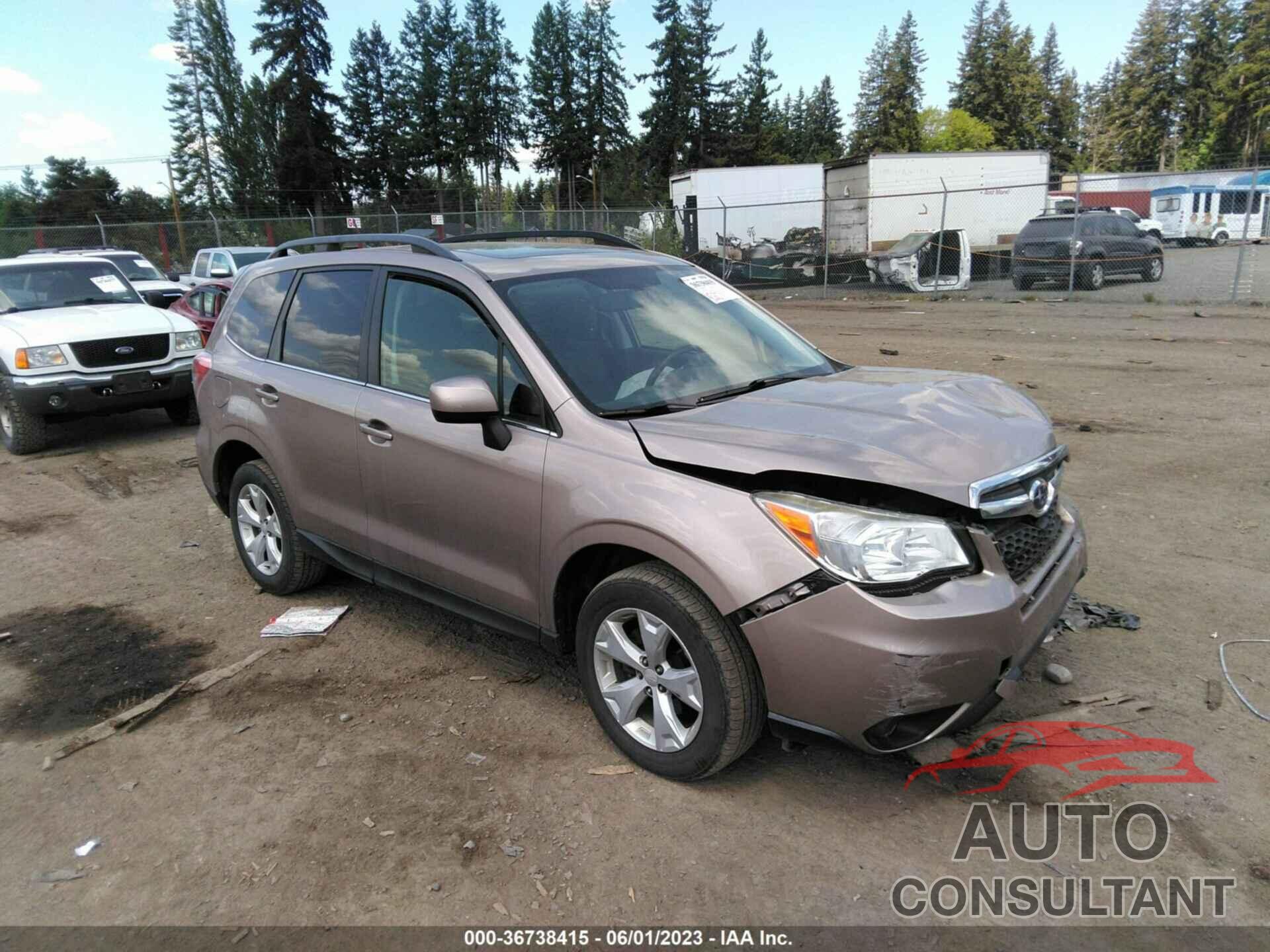 SUBARU FORESTER 2015 - JF2SJAHC9FH538007