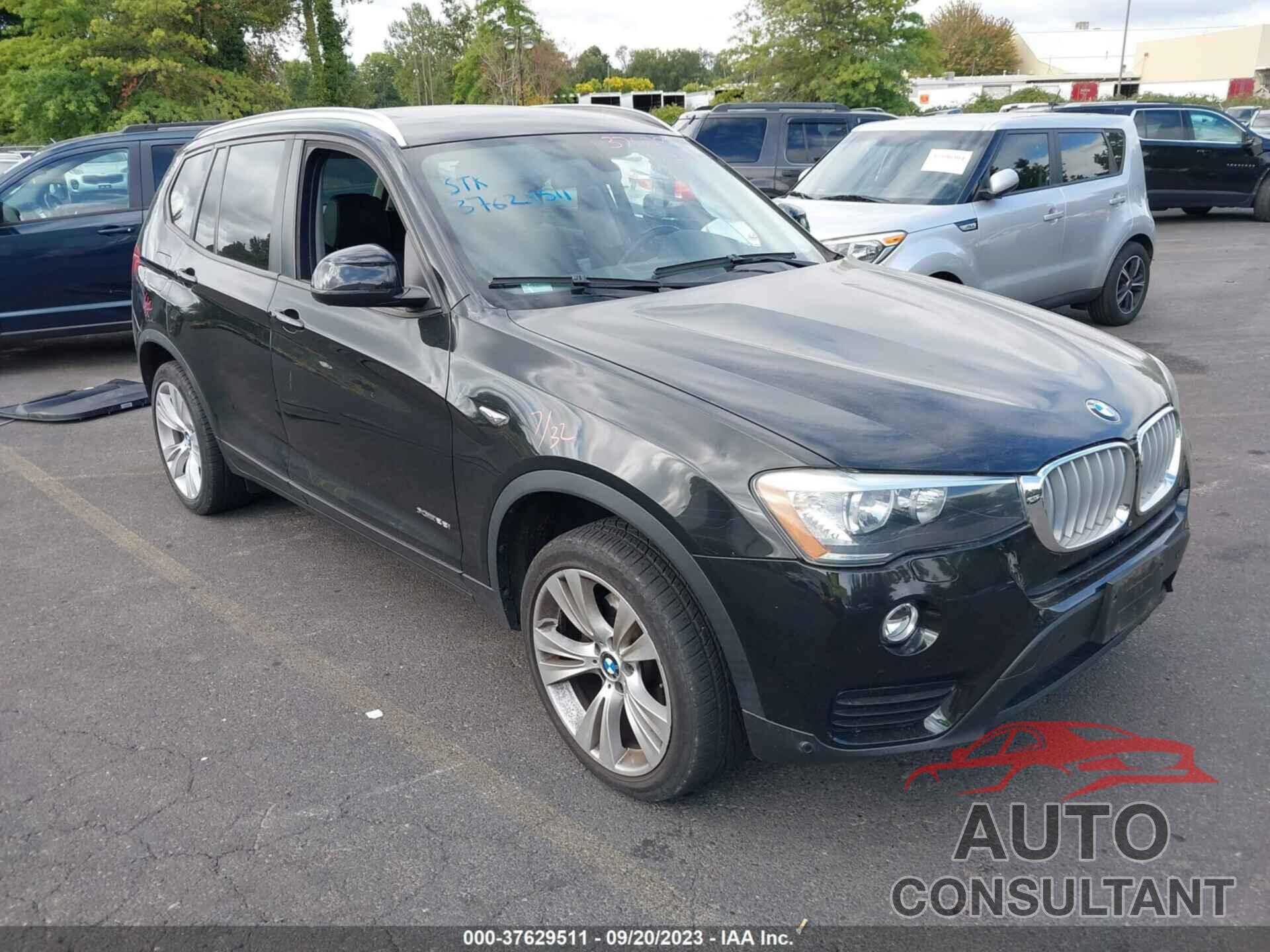 BMW X3 2016 - 5UXWX9C5XG0D69235