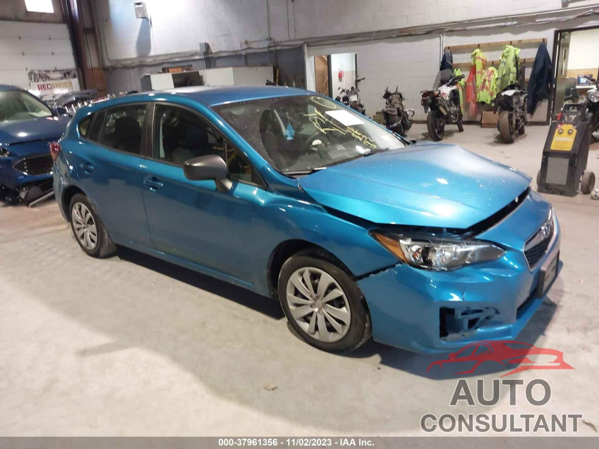 SUBARU IMPREZA 2019 - 4S3GTAA63K1731727