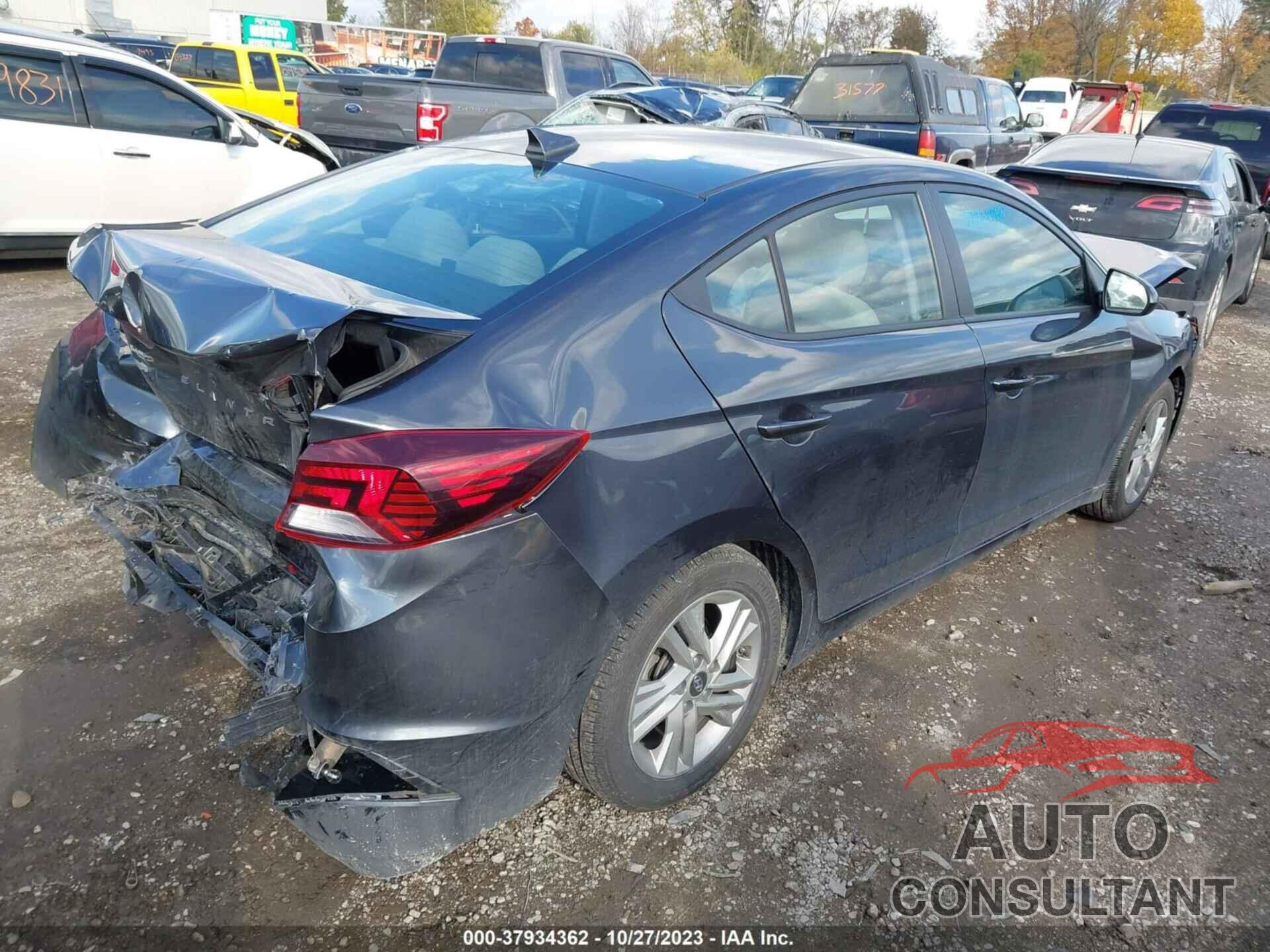 HYUNDAI ELANTRA 2020 - 5NPD84LF7LH574474