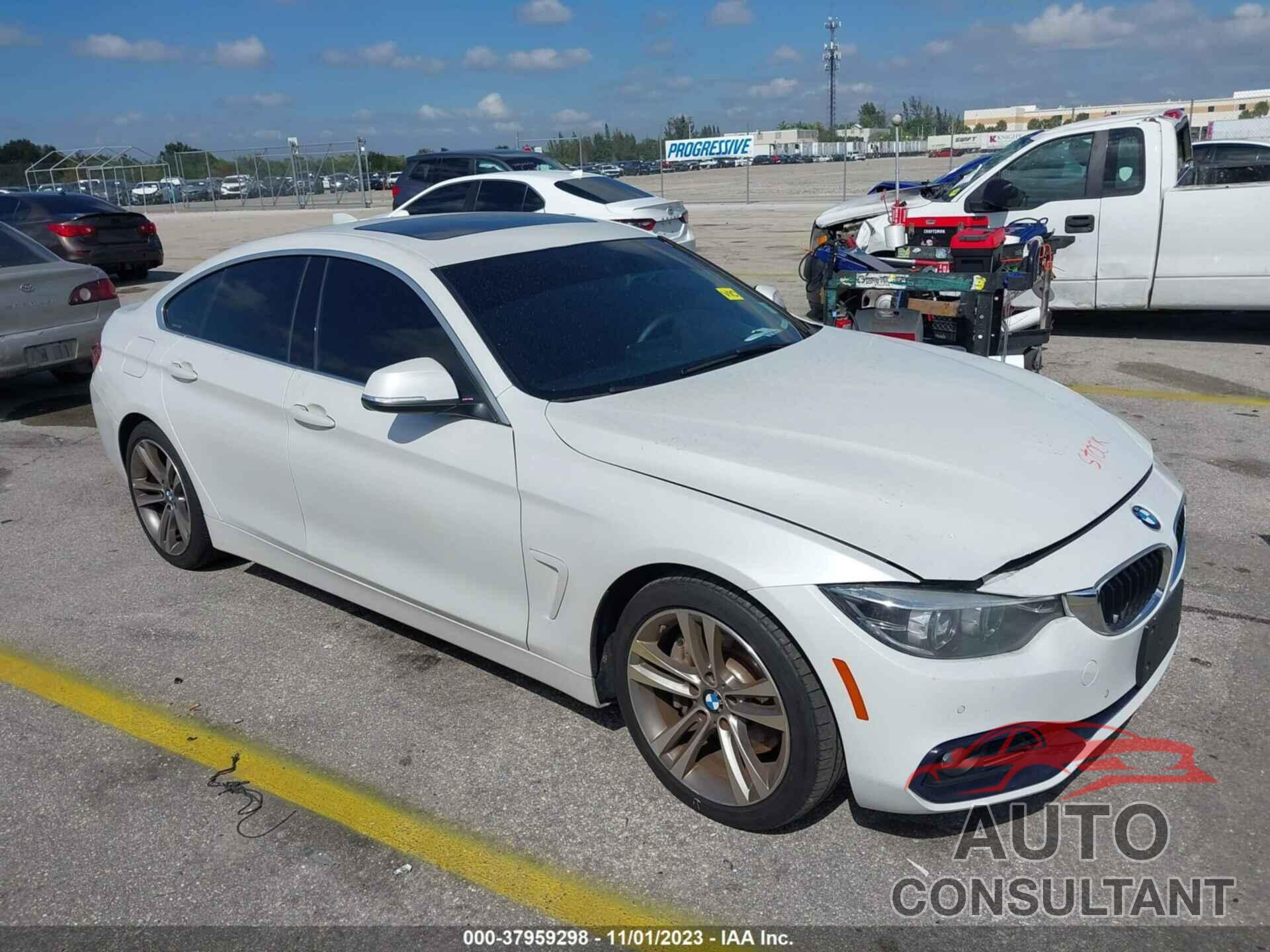 BMW 440I GRAN COUPE 2018 - WBA4J5C52JBF06499