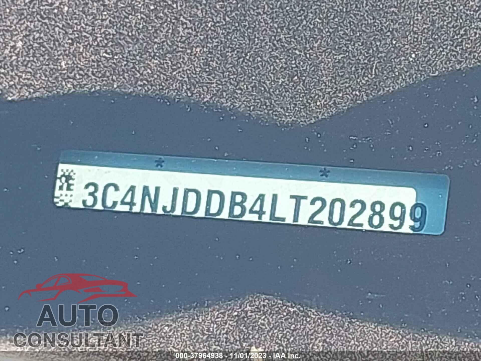 JEEP COMPASS 2020 - 3C4NJDDB4LT202899