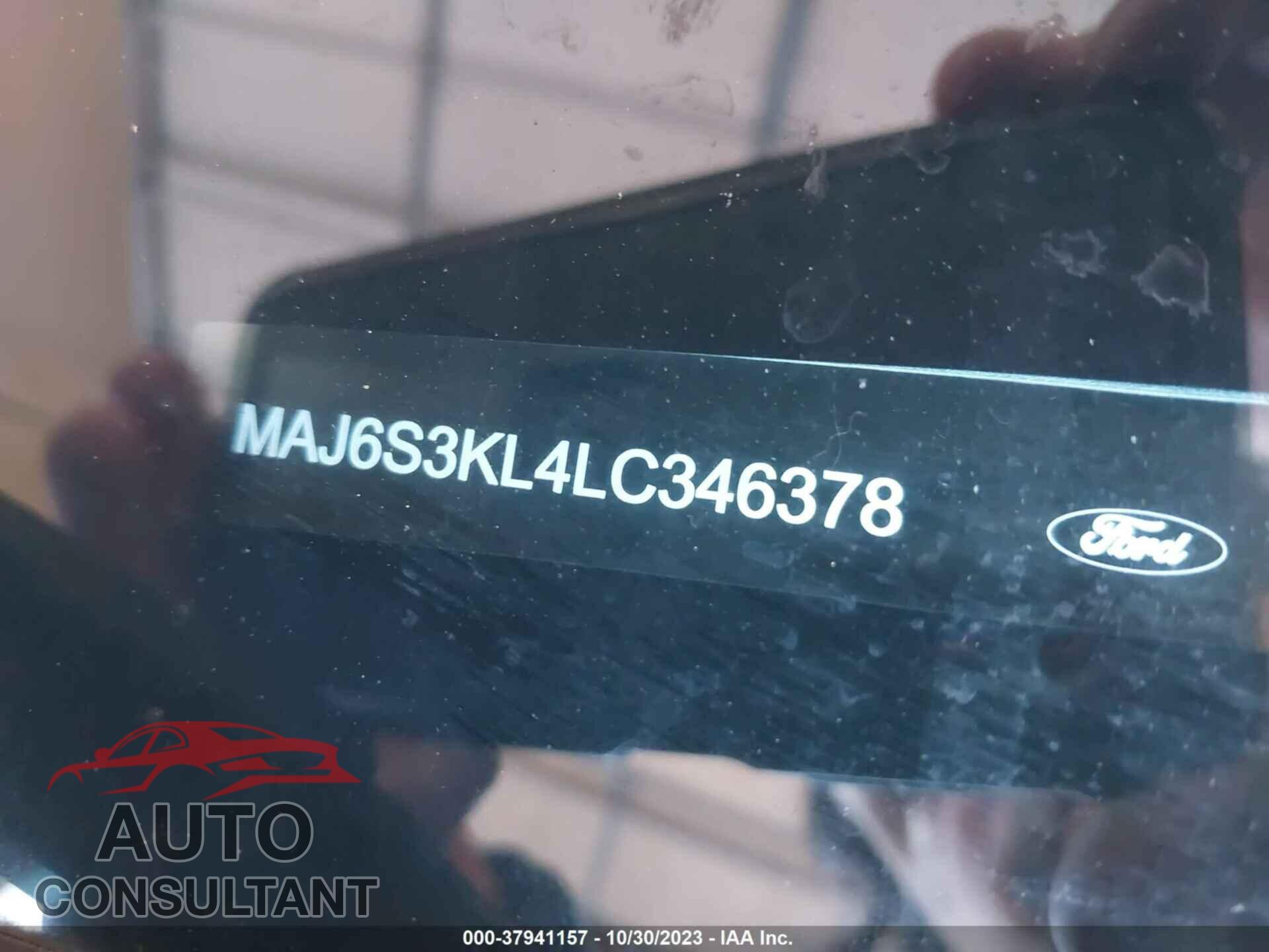 FORD ECOSPORT 2020 - MAJ6S3KL4LC346378