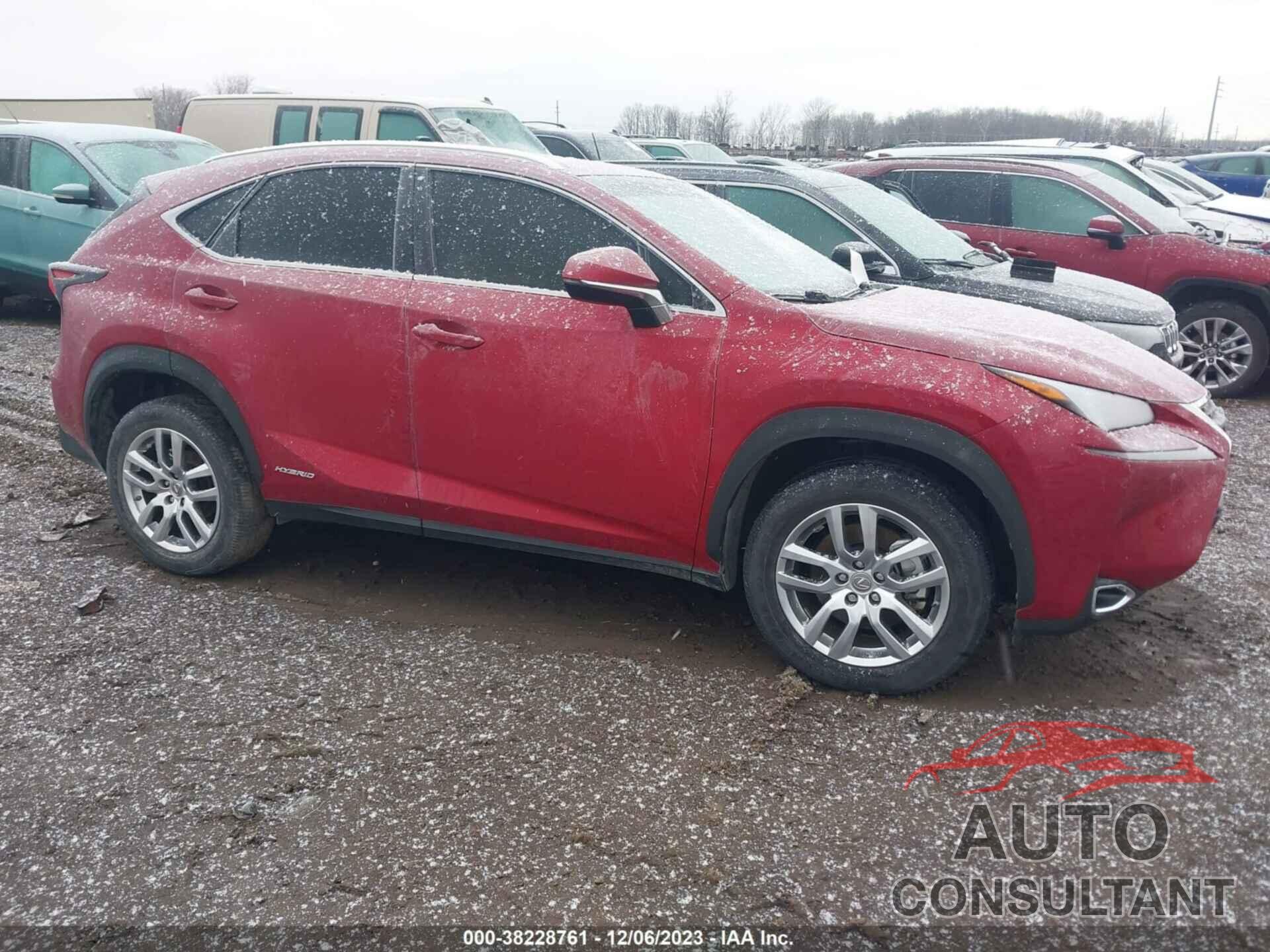 LEXUS NX 300H 2016 - JTJBJRBZ7G2043123