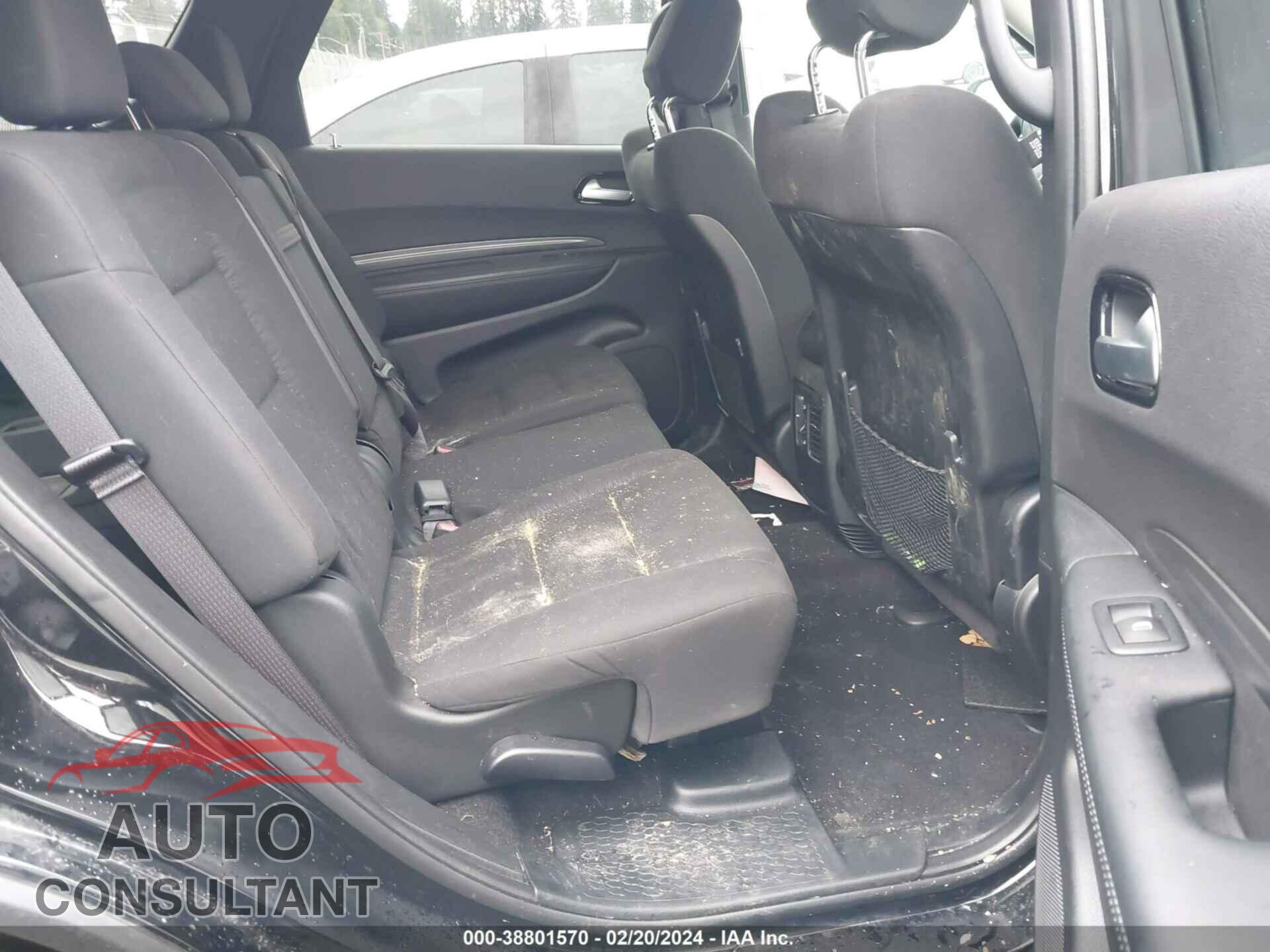 DODGE DURANGO 2022 - 1C4RDJAG0NC129567