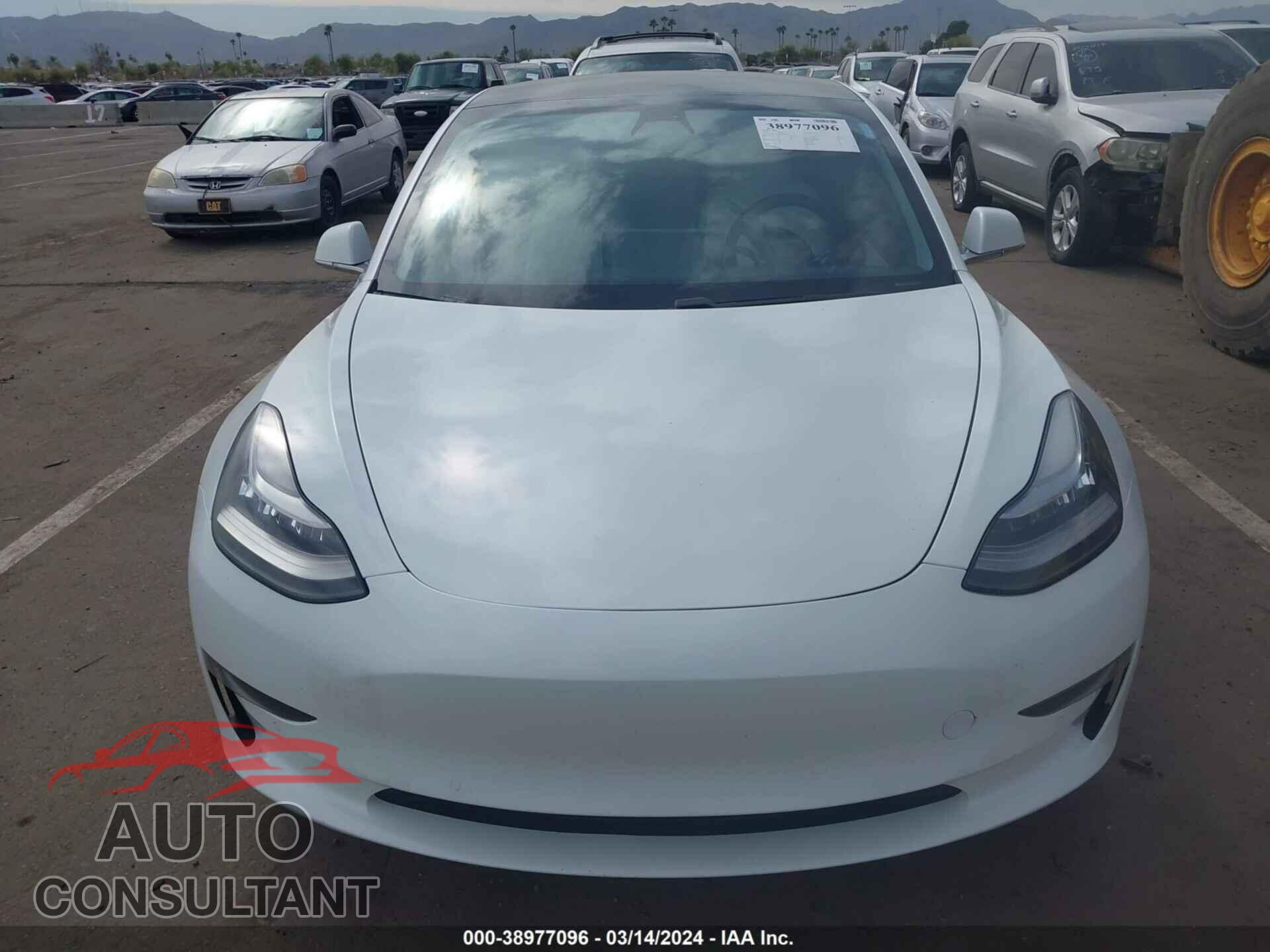 TESLA MODEL 3 2019 - 5YJ3E1EAXKF486309