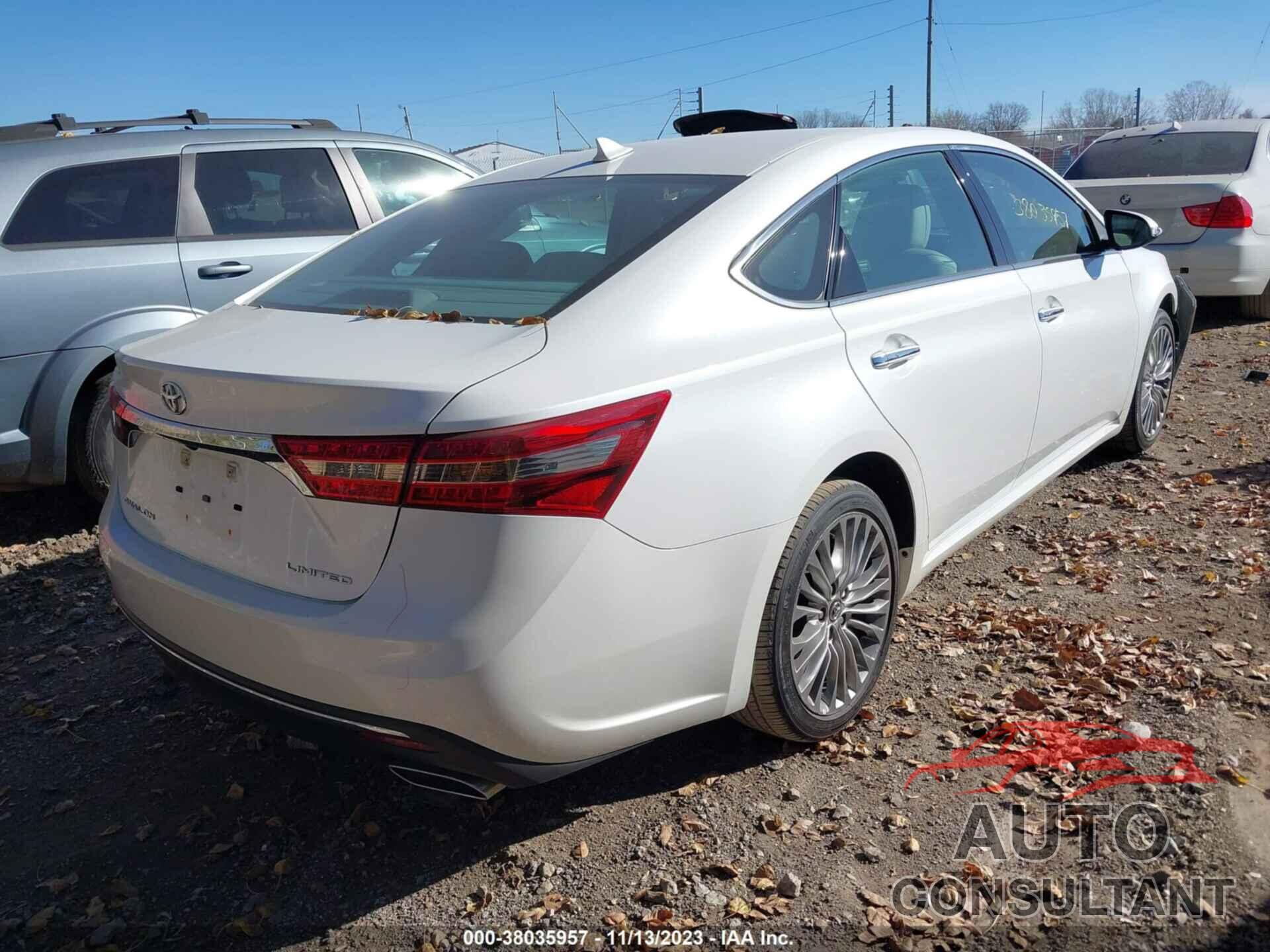 TOYOTA AVALON 2016 - 4T1BK1EB8GU225705