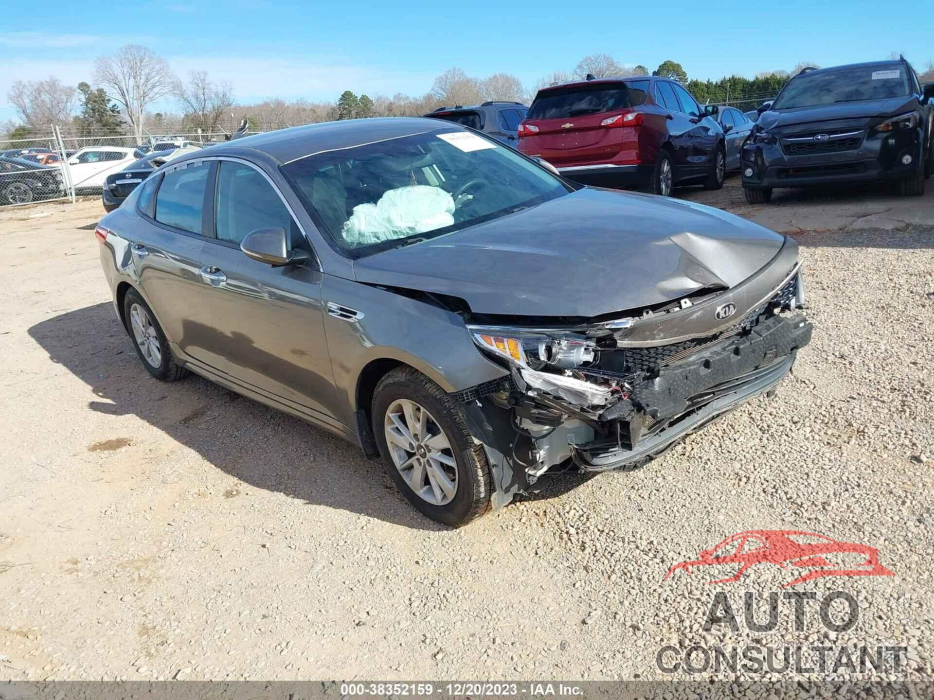 KIA OPTIMA 2016 - 5XXGT4L39GG024518