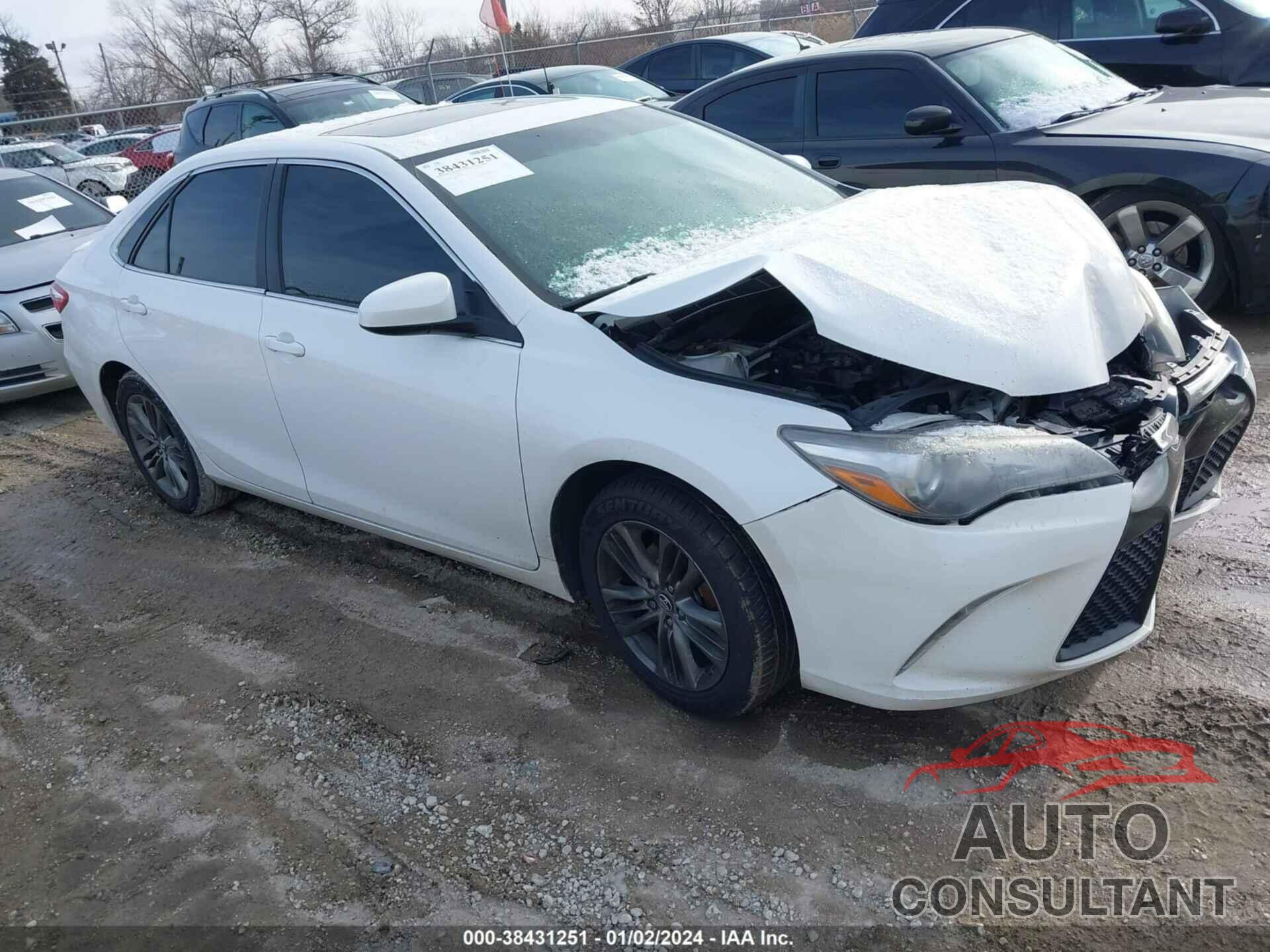 TOYOTA CAMRY 2017 - 4T1BF1FK1HU380388