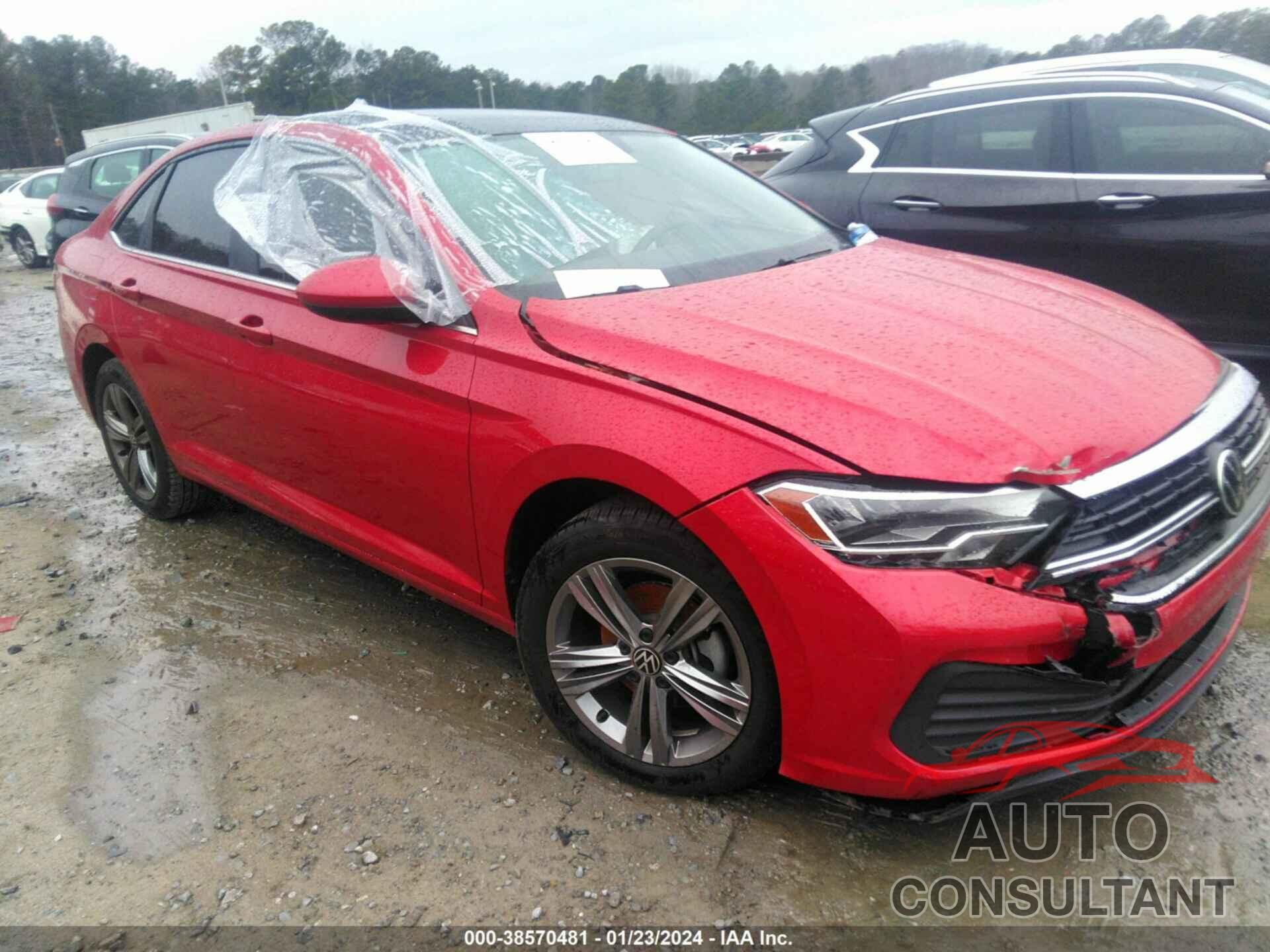 VOLKSWAGEN JETTA 2022 - 3VW7M7BU4NM014173